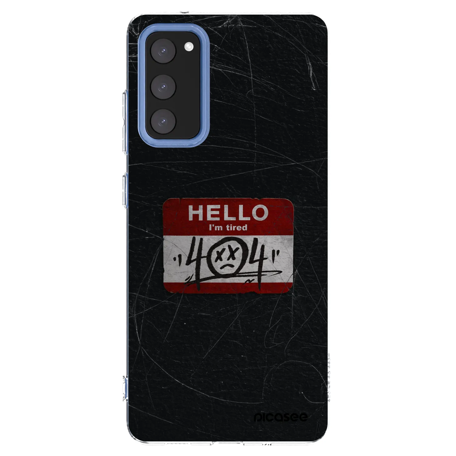Picasee husă transparentă din silicon pentru Samsung Galaxy S20 FE - HELLO 404
