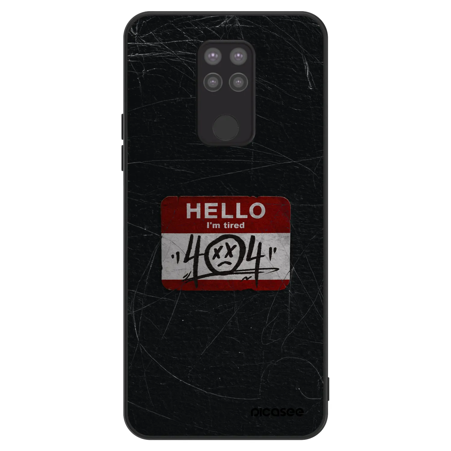 Picasee ULTIMATE CASE pentru Xiaomi Redmi Note 9 - HELLO 404