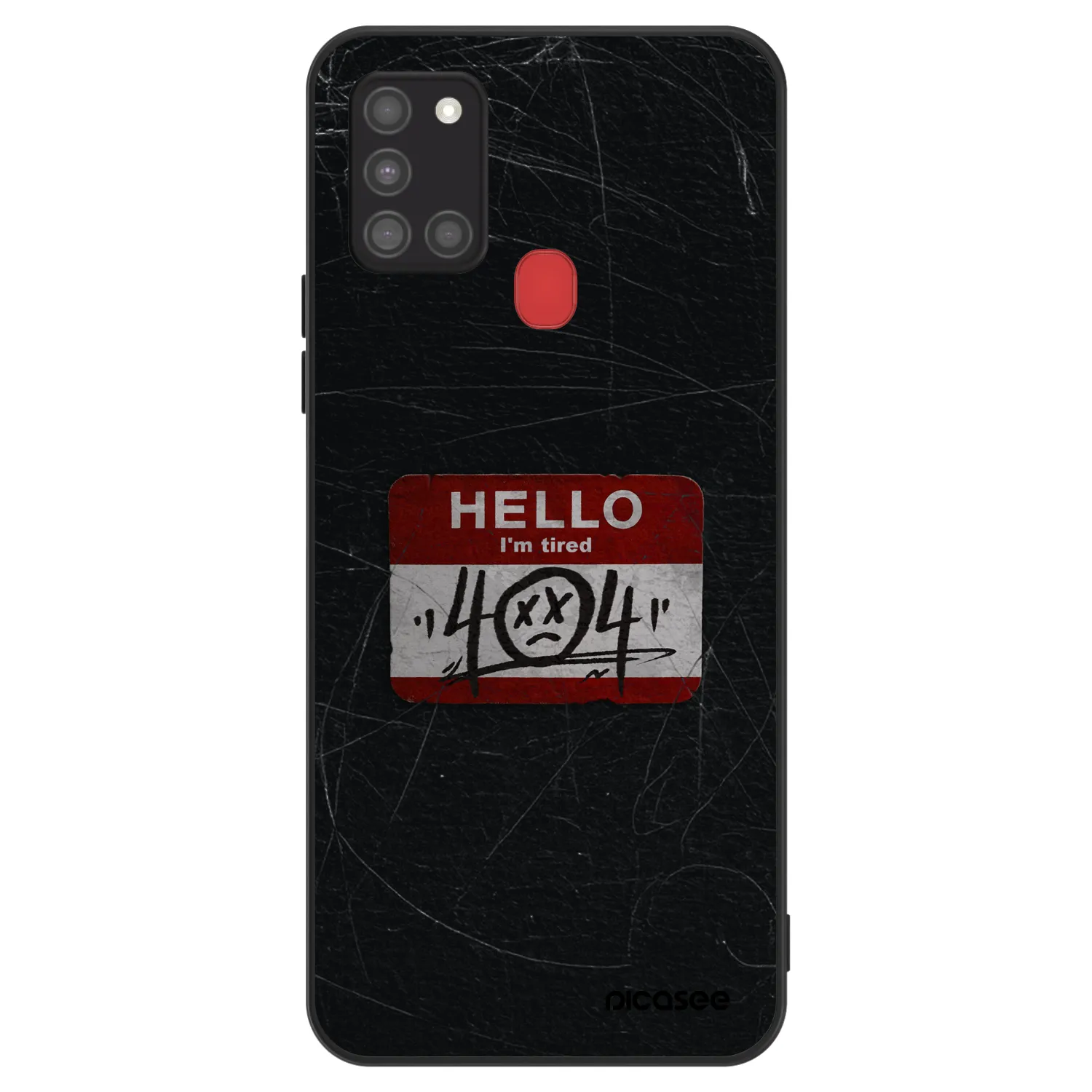 Picasee ULTIMATE CASE pentru Samsung Galaxy A21s - HELLO 404