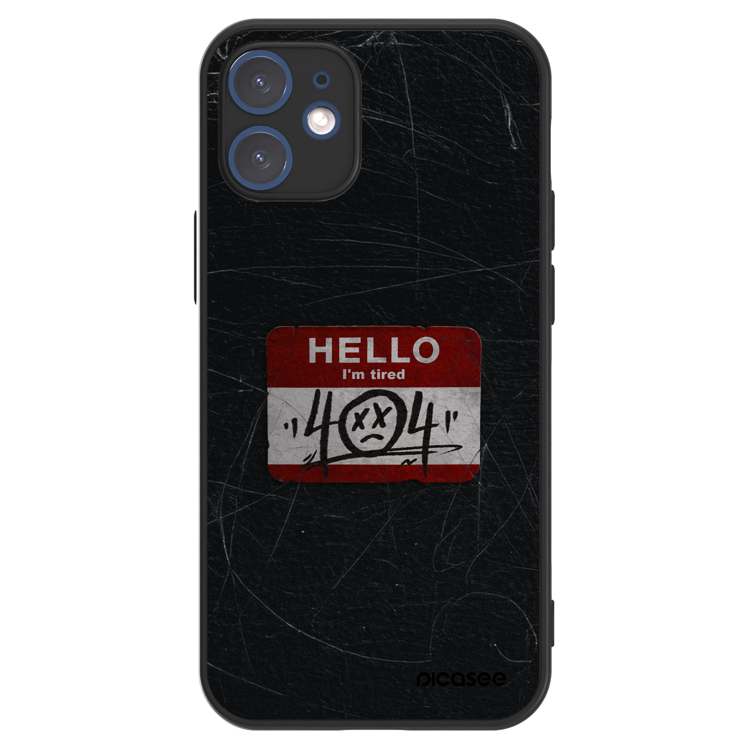 Picasee ULTIMATE CASE pentru Apple iPhone 12 mini - HELLO 404
