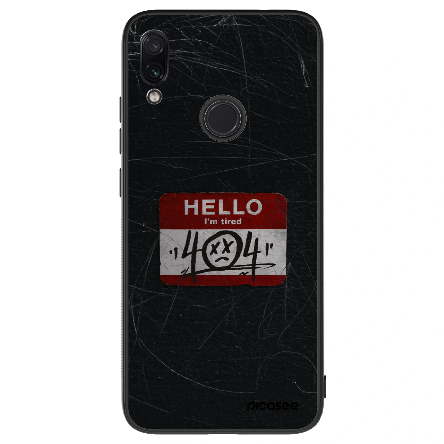 Picasee ULTIMATE CASE pentru Xiaomi Redmi Note 7 - HELLO 404