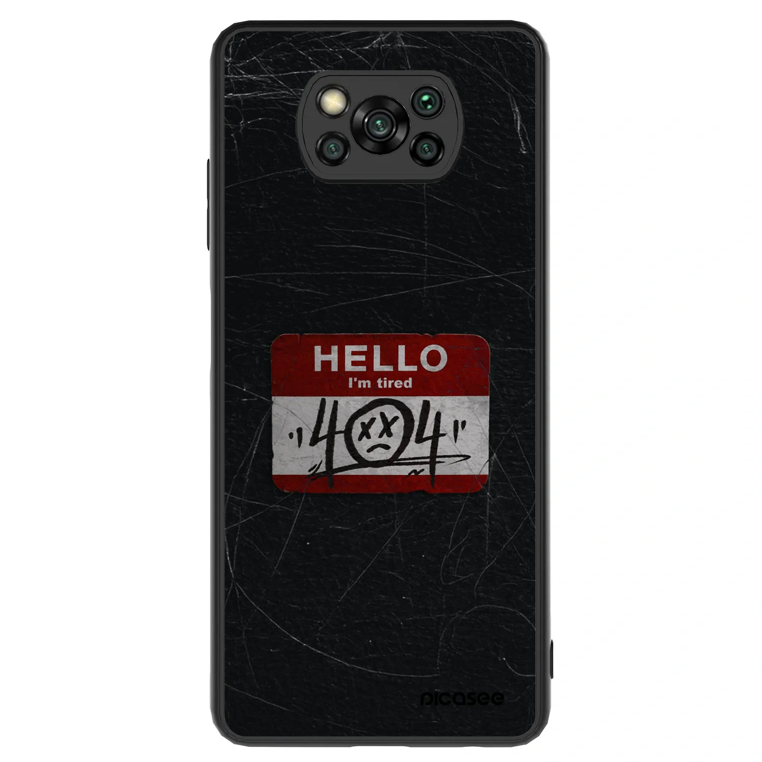 Picasee ULTIMATE CASE pentru Xiaomi Poco X3 - HELLO 404