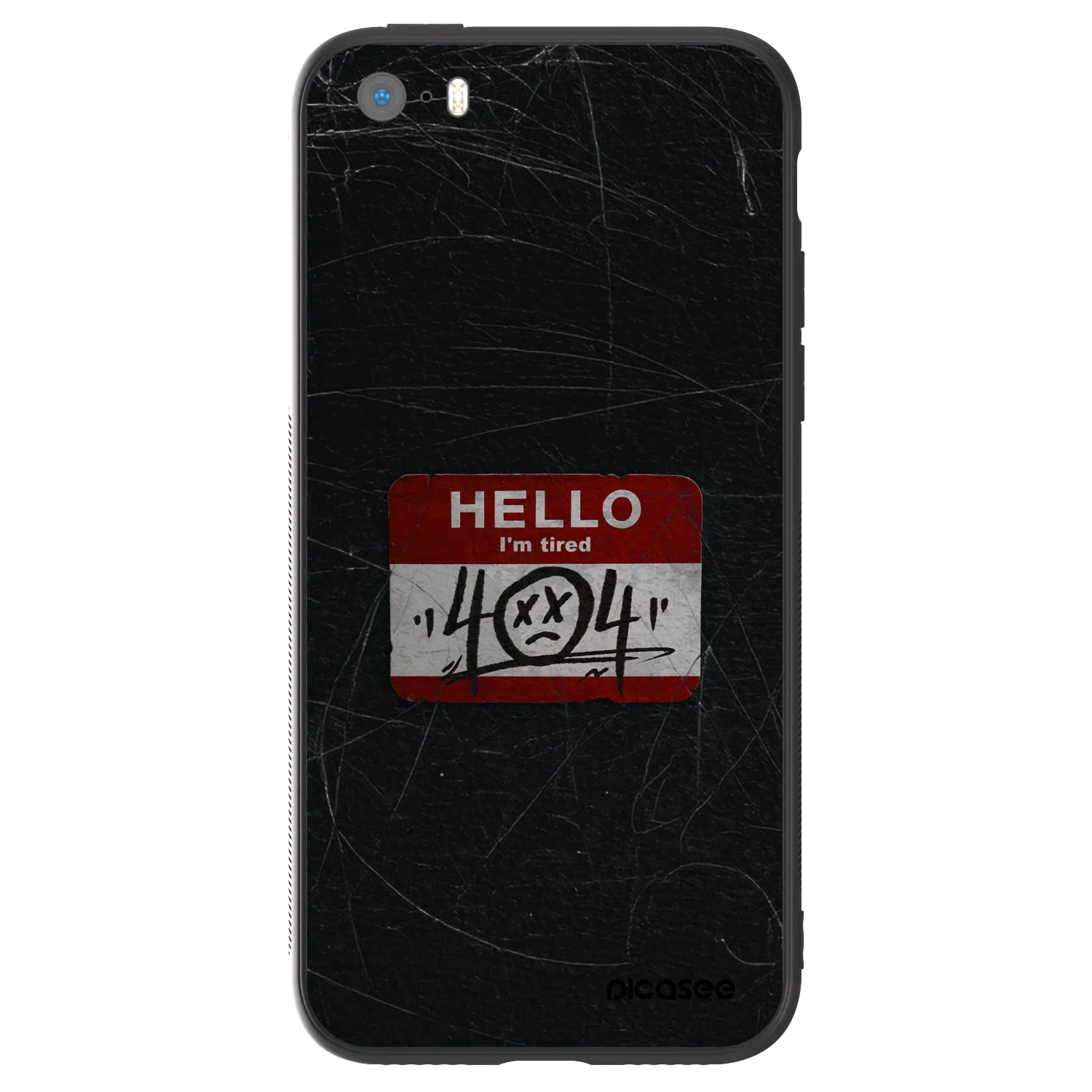 Picasee ULTIMATE CASE pentru Apple iPhone 5/5S/SE - HELLO 404