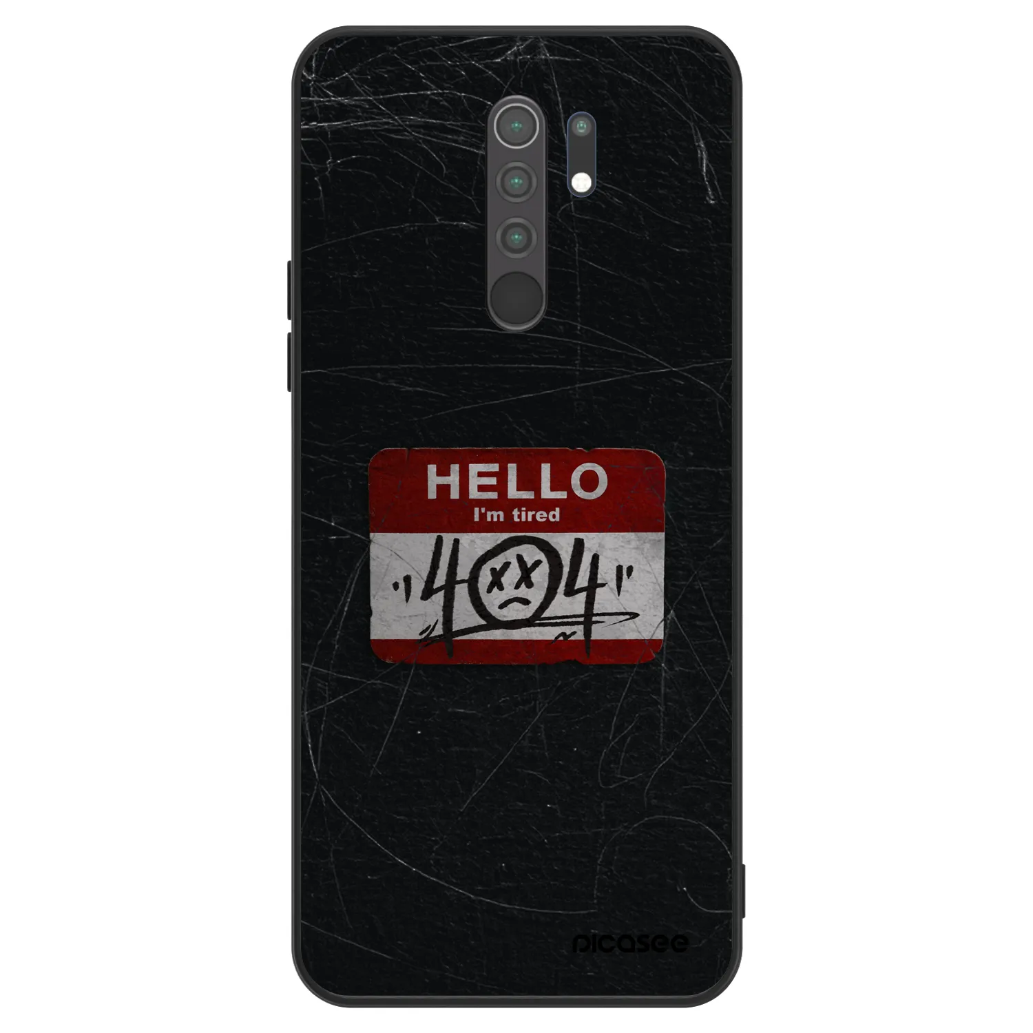 Picasee ULTIMATE CASE pentru Xiaomi Redmi 9 - HELLO 404
