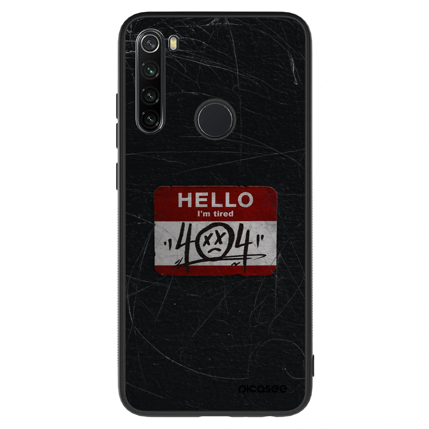 Picasee ULTIMATE CASE pentru Xiaomi Redmi Note 8 - HELLO 404