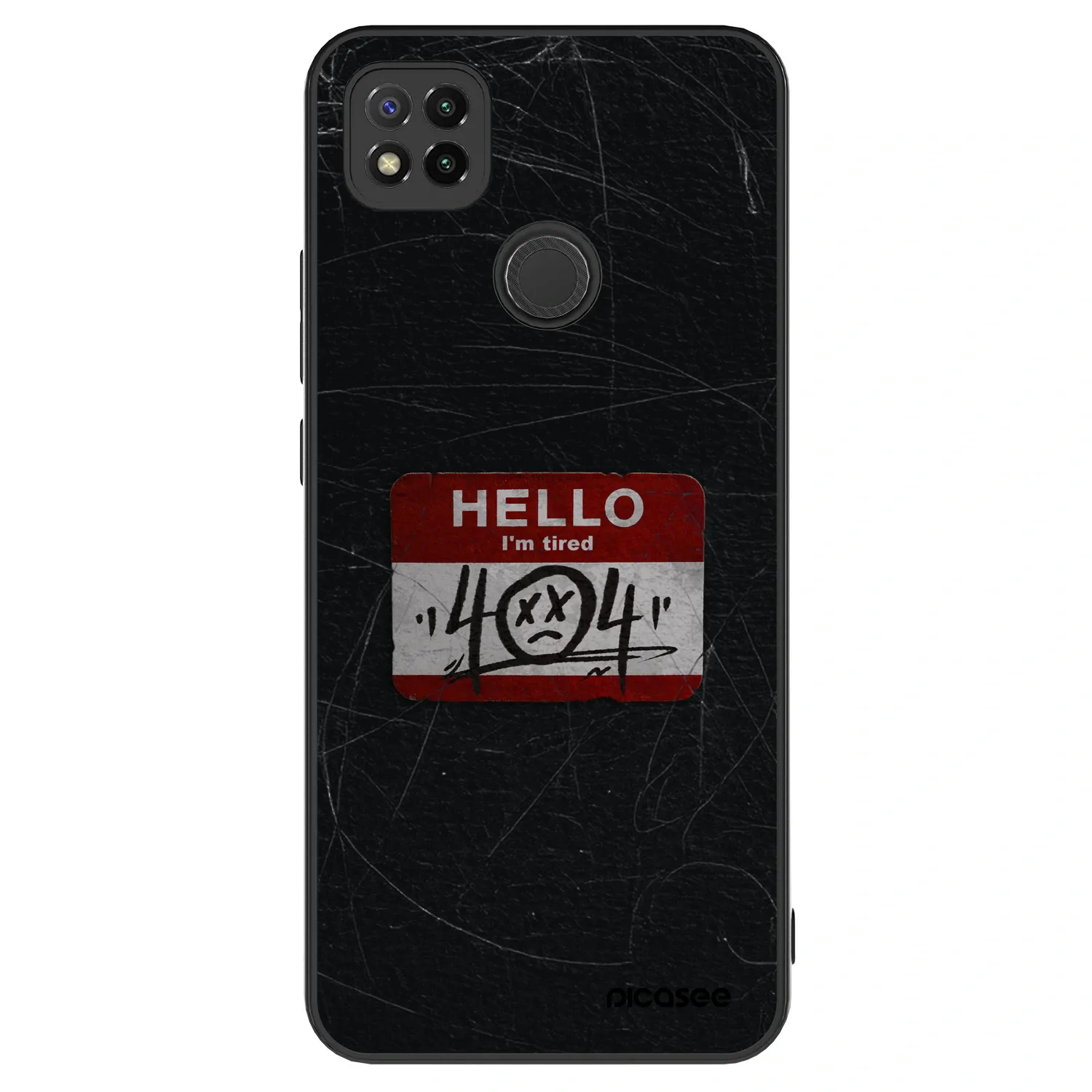 Picasee ULTIMATE CASE pentru Xiaomi Redmi 9C - HELLO 404
