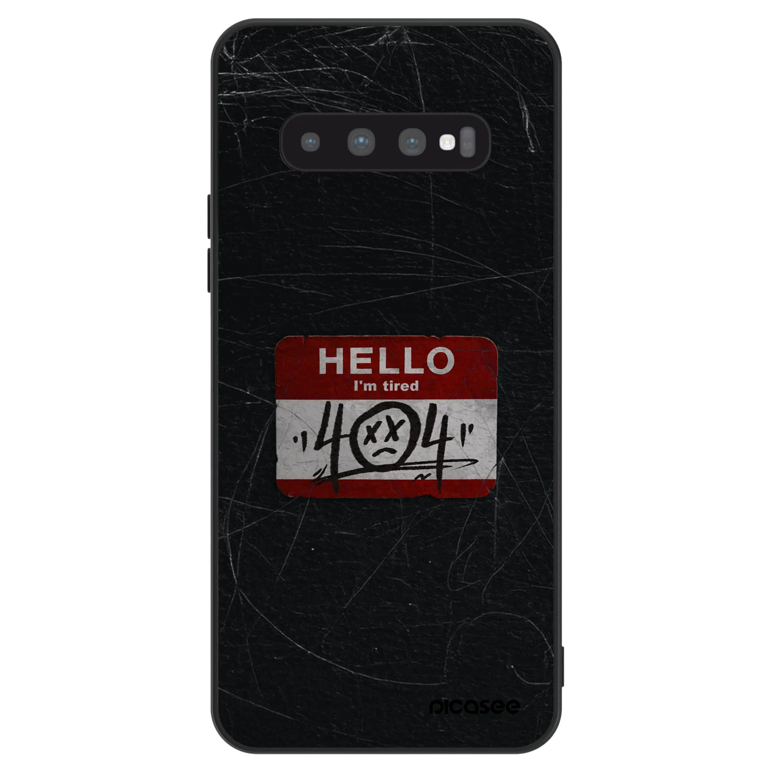 Picasee ULTIMATE CASE pentru Samsung Galaxy S10 G973 - HELLO 404