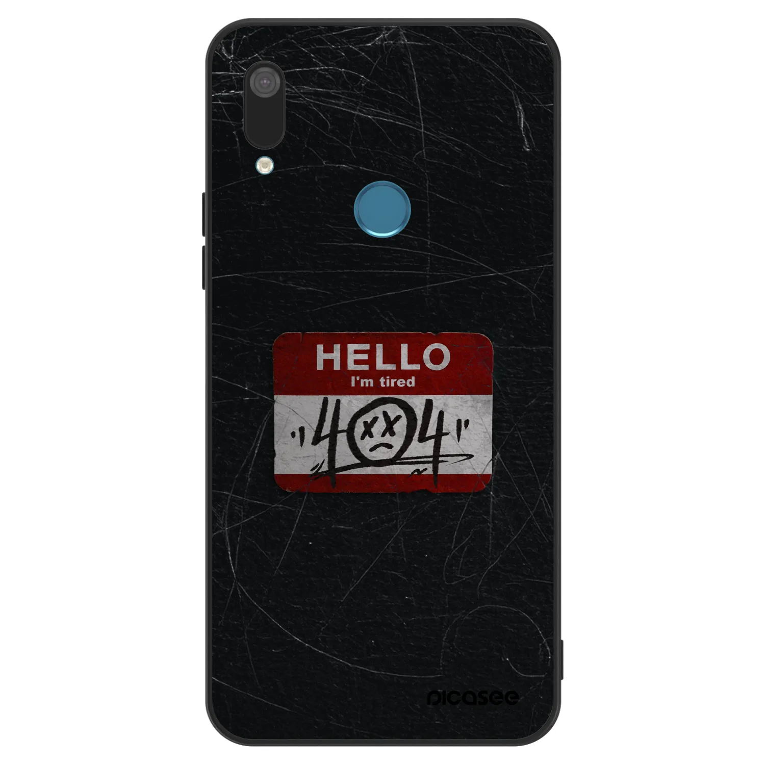 Picasee ULTIMATE CASE pentru Huawei Y7 2019 - HELLO 404