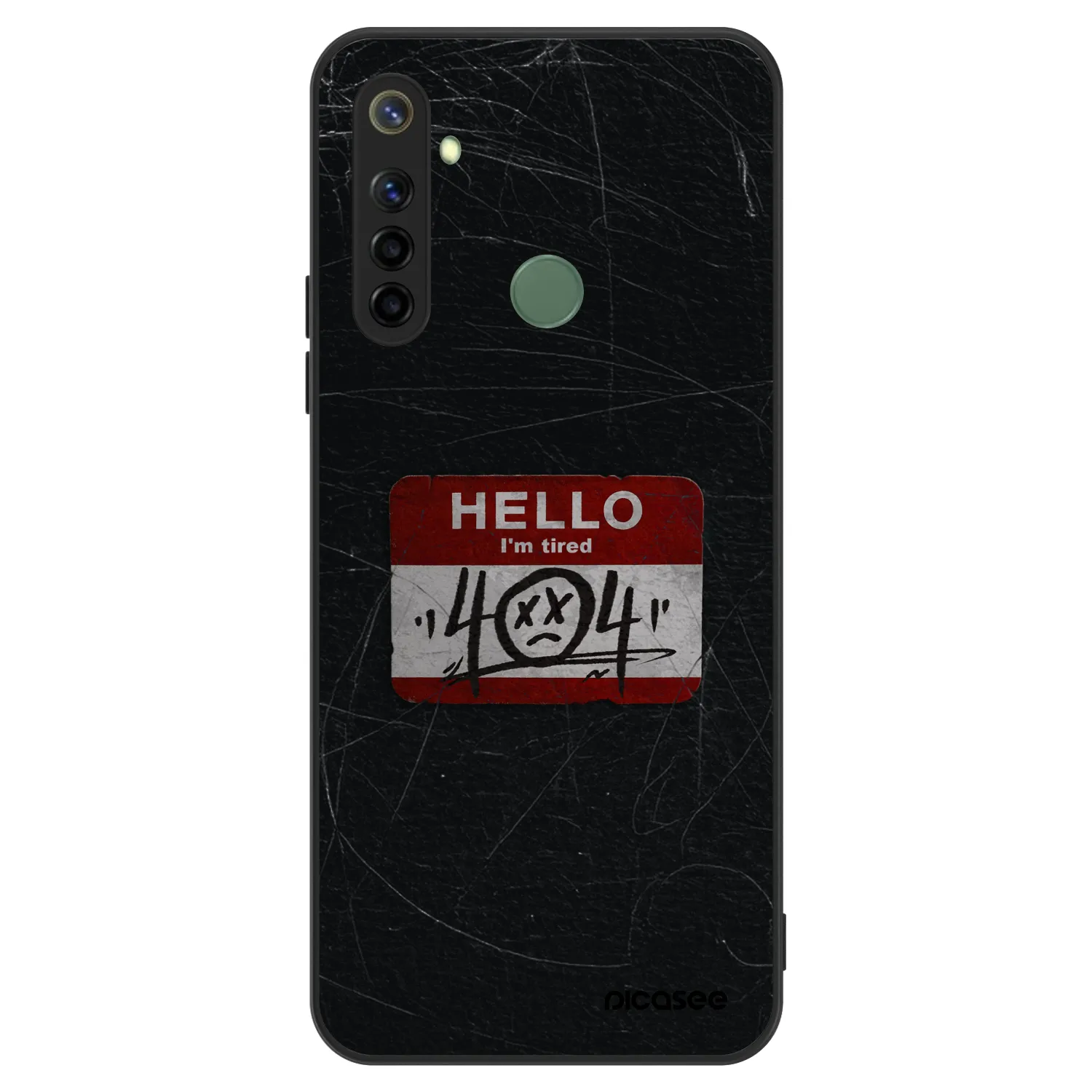 Picasee ULTIMATE CASE pentru Realme 6i - HELLO 404