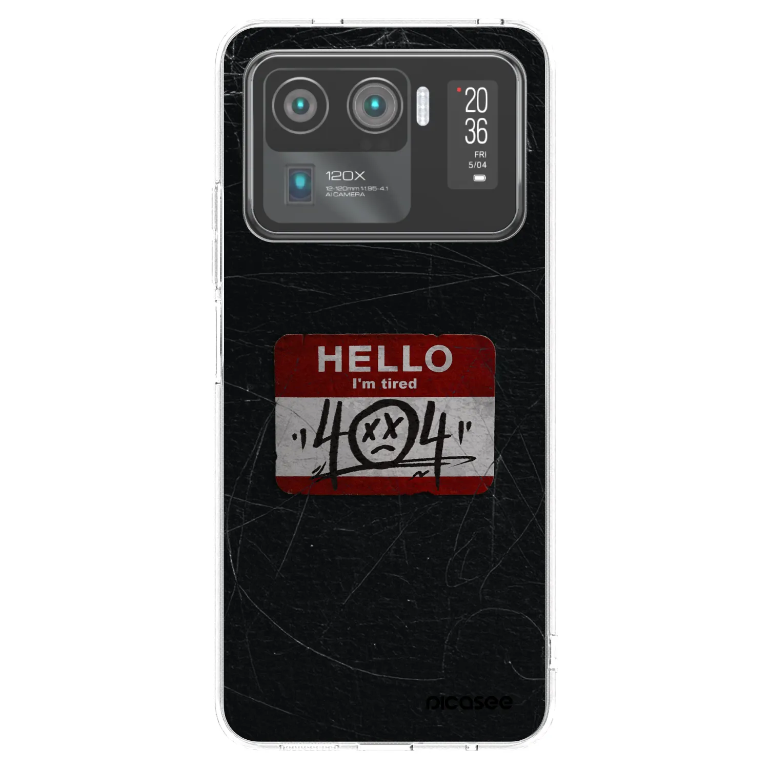 Picasee husă transparentă din silicon pentru Xiaomi Mi 11 Ultra - HELLO 404