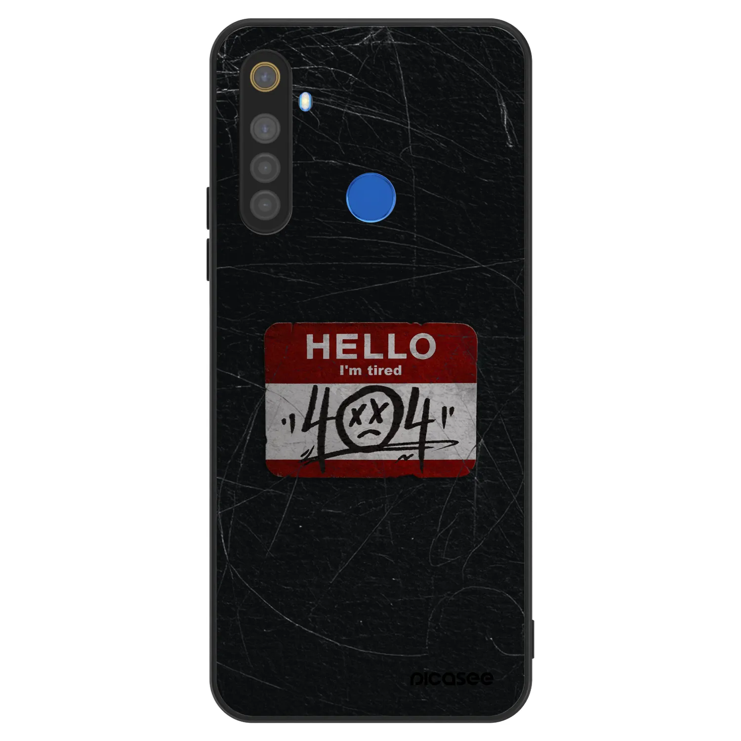 Picasee ULTIMATE CASE pentru Realme 5 - HELLO 404