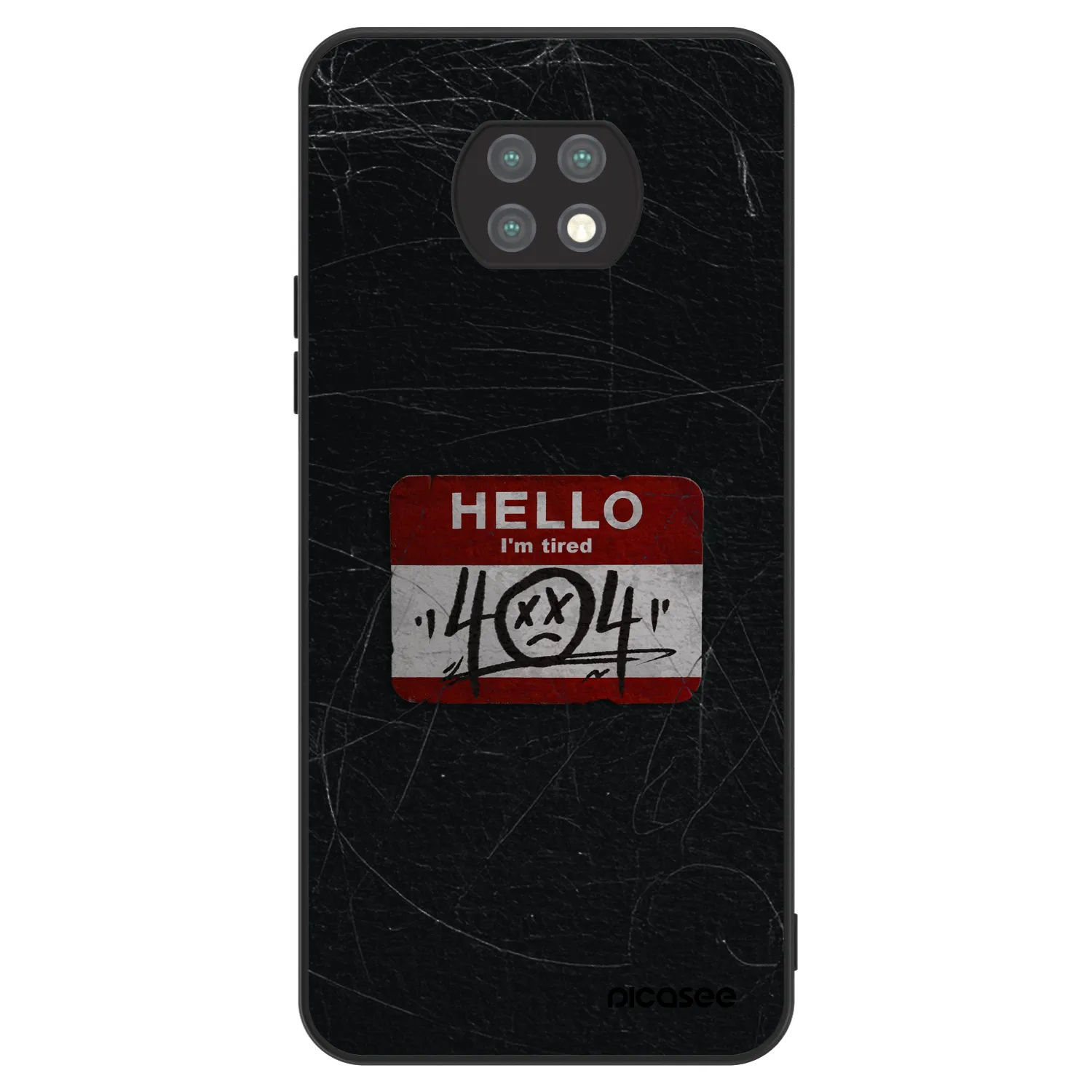 Picasee ULTIMATE CASE pentru Xiaomi Redmi Note 9T - HELLO 404