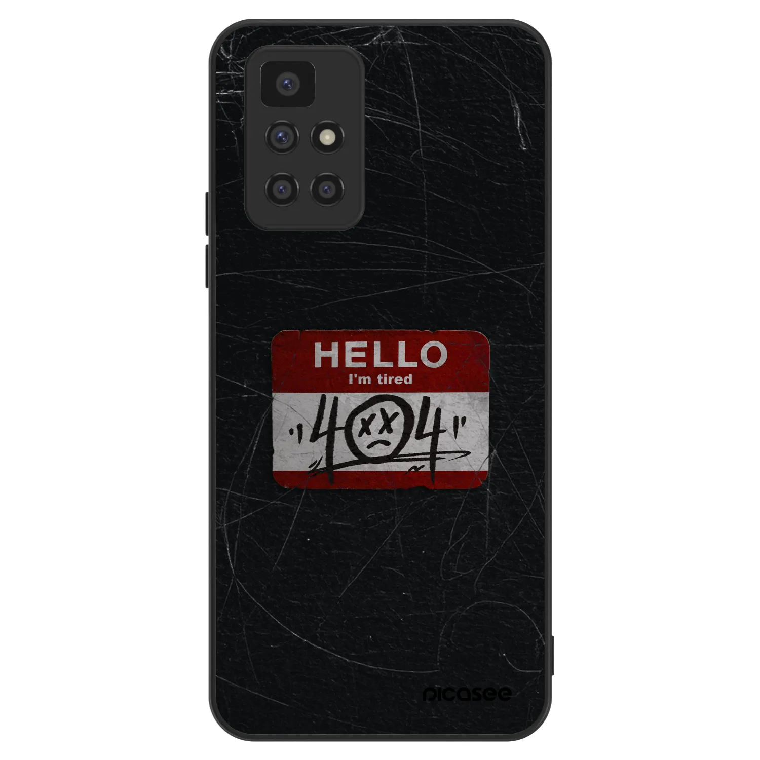 Picasee ULTIMATE CASE pentru Xiaomi Redmi 10 - HELLO 404