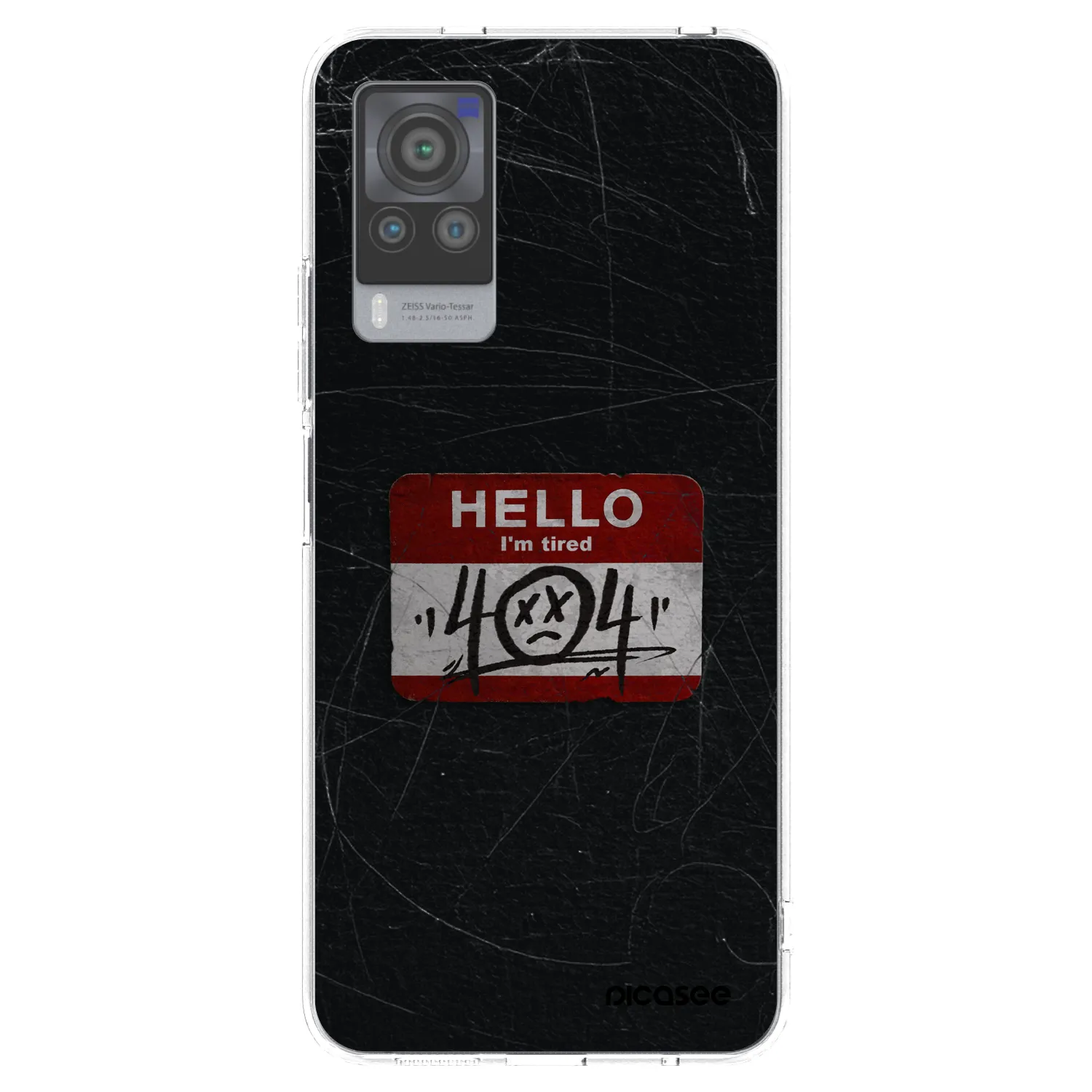 Picasee husă transparentă din silicon pentru Vivo X60 Pro 5G - HELLO 404