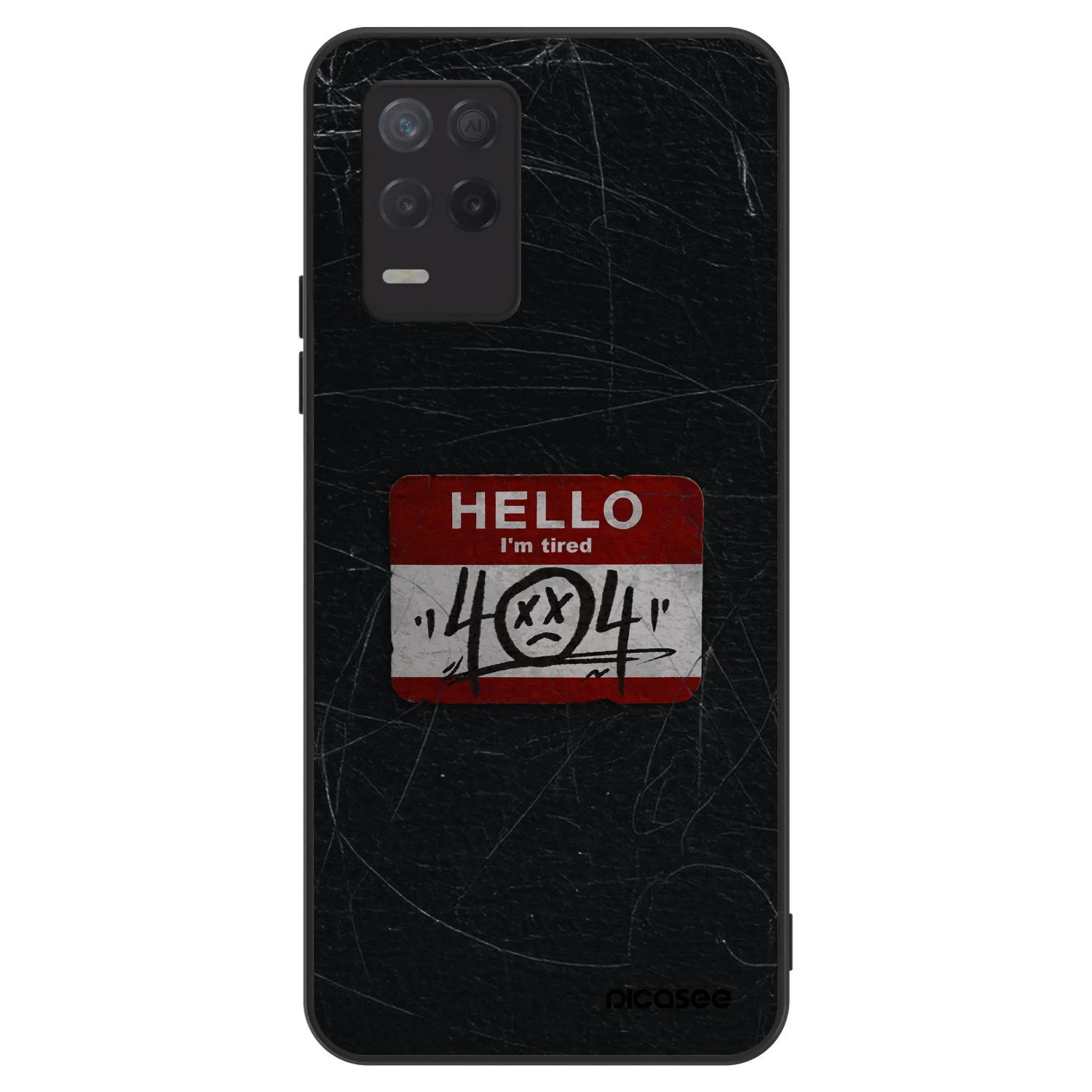 Picasee ULTIMATE CASE pentru Realme 8 5G - HELLO 404