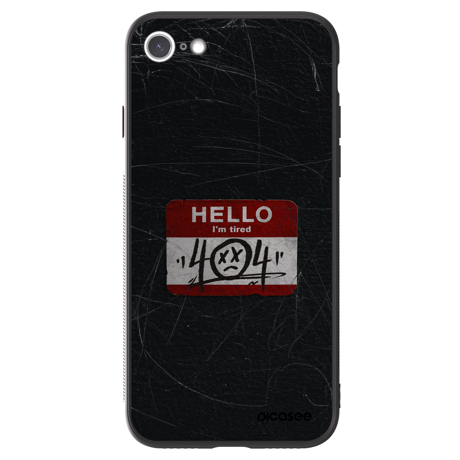 Picasee ULTIMATE CASE pentru Apple iPhone SE 2022 - HELLO 404