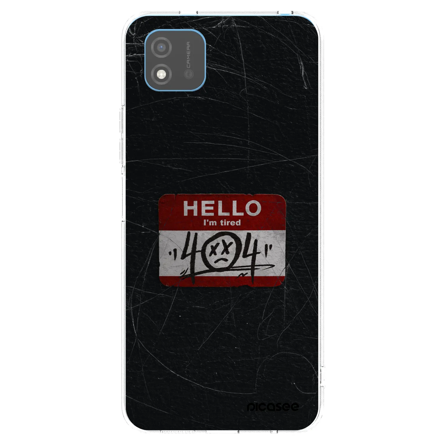 Picasee husă transparentă din silicon pentru Realme C11 (2021) - HELLO 404