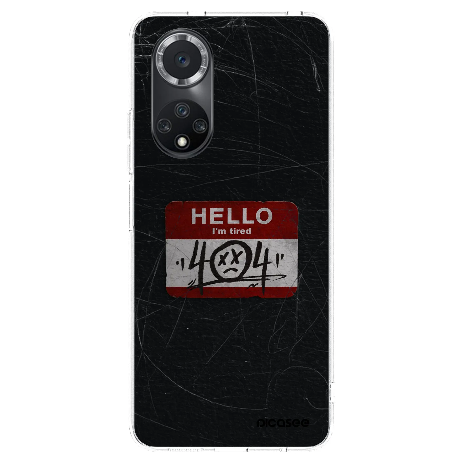 Picasee husă transparentă din silicon pentru Huawei Nova 9 SE - HELLO 404