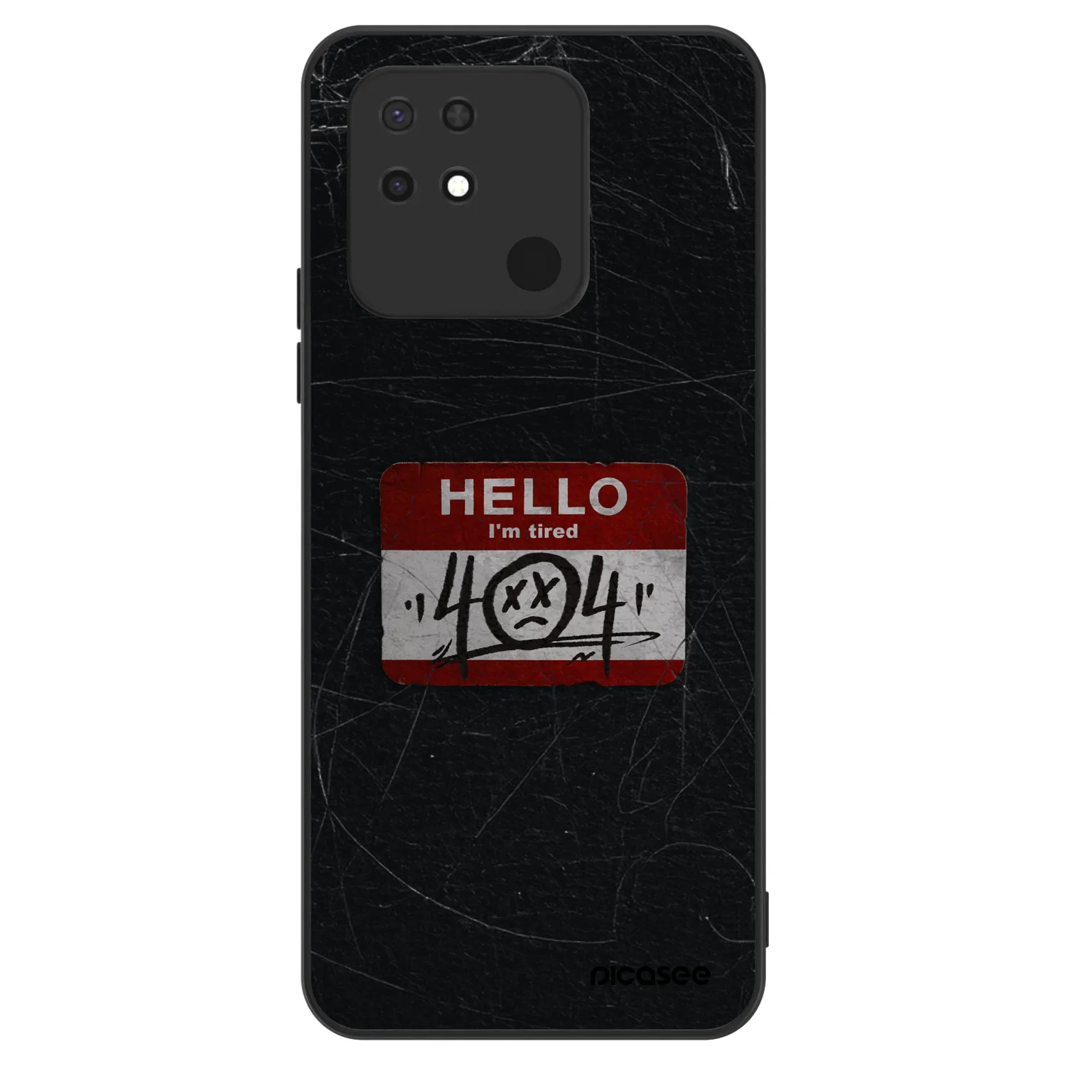 Picasee ULTIMATE CASE pentru Xiaomi Redmi 10C - HELLO 404