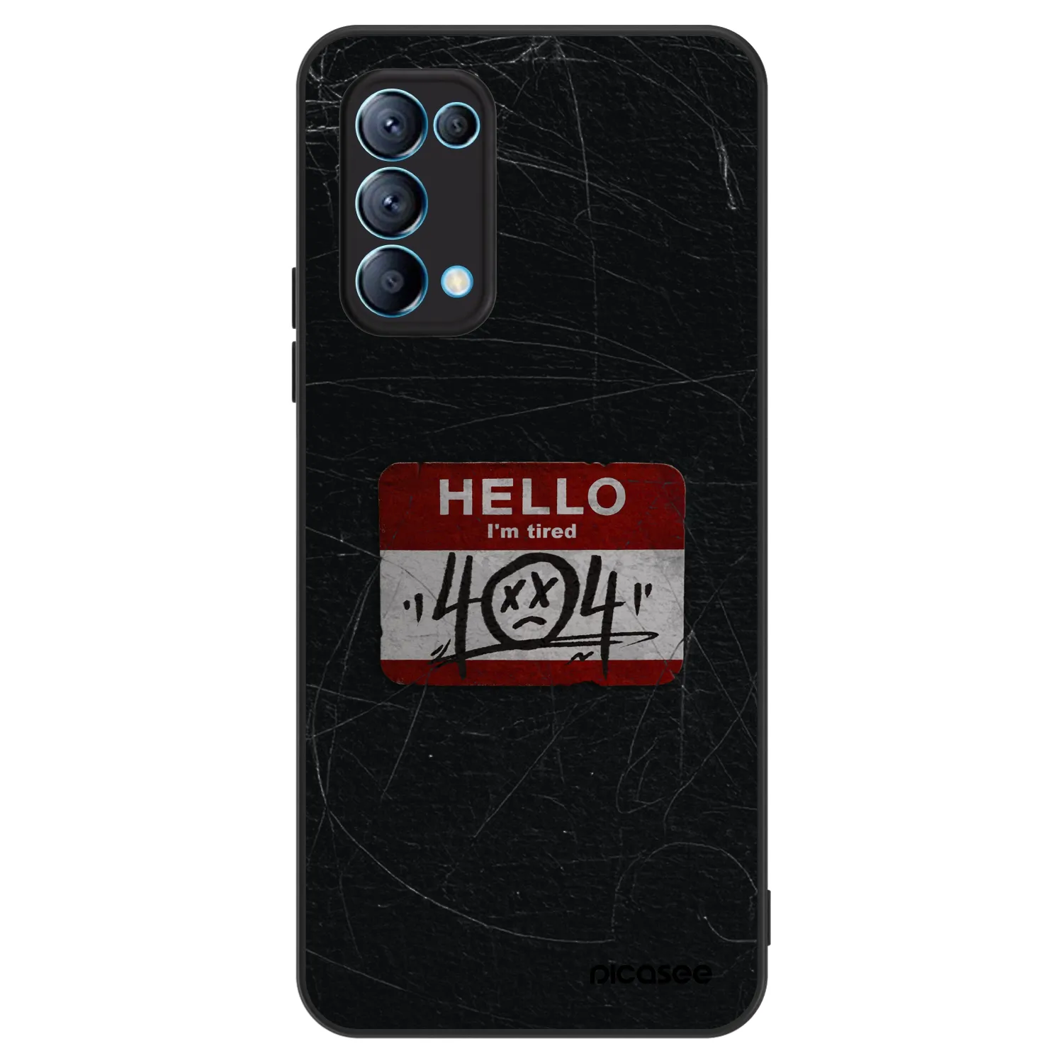 Picasee ULTIMATE CASE pentru OPPO Reno 5 5G - HELLO 404