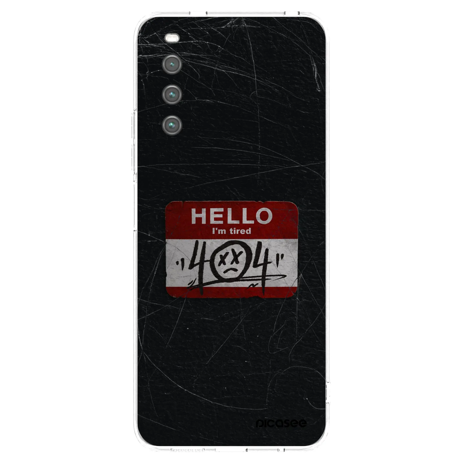 Picasee husă transparentă din silicon pentru Sony Xperia 10 IV 5G - HELLO 404