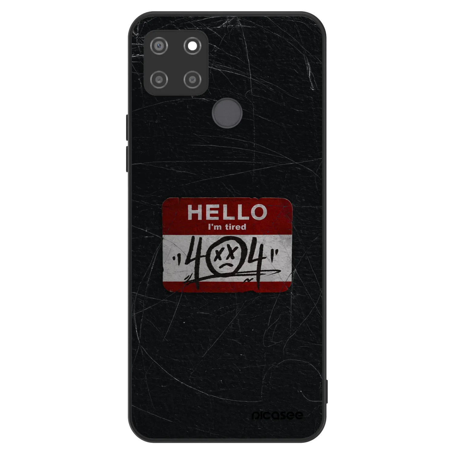 Picasee ULTIMATE CASE pentru Realme C21Y - HELLO 404