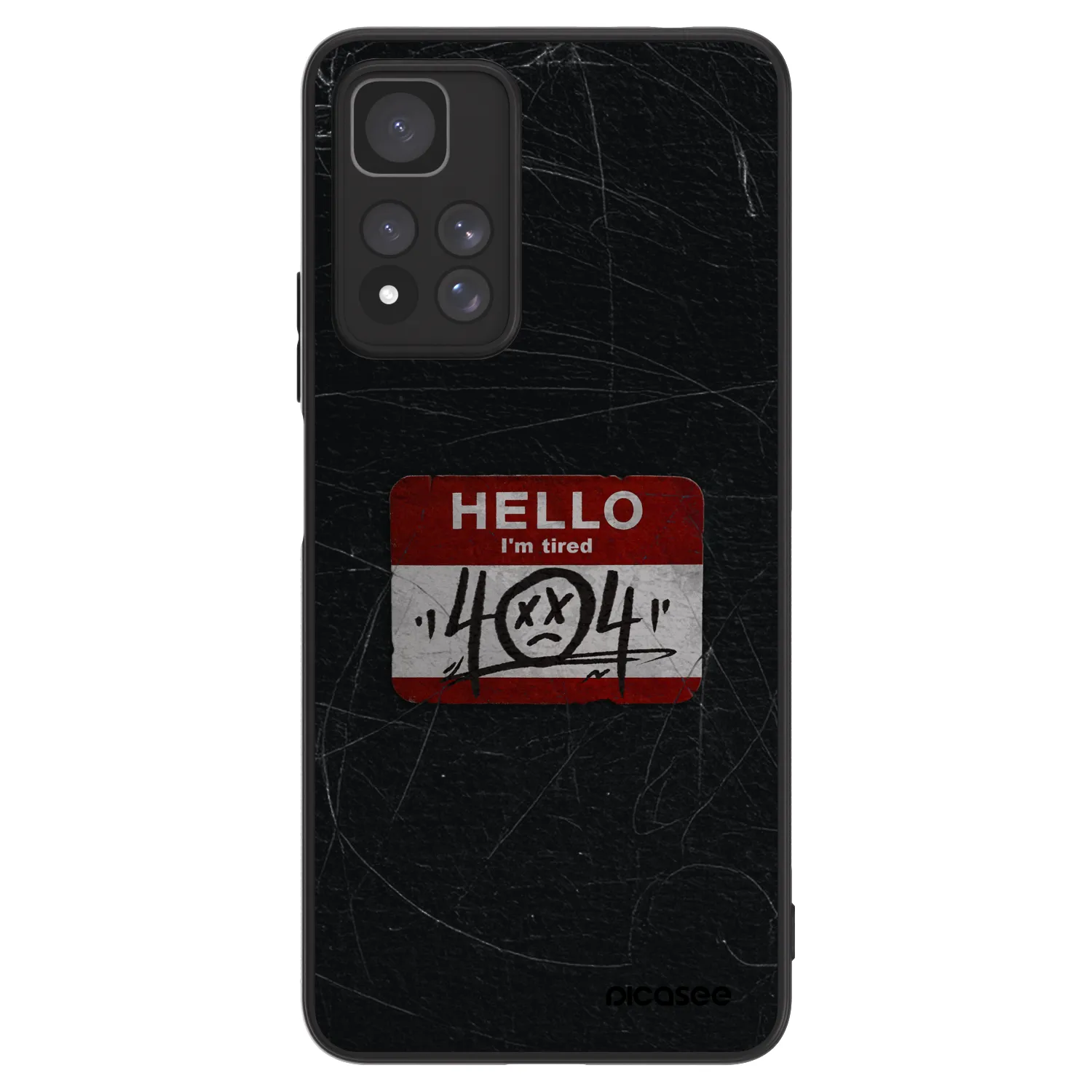 Picasee ULTIMATE CASE pentru Xiaomi Redmi Note 11 Pro+ 5G - HELLO 404