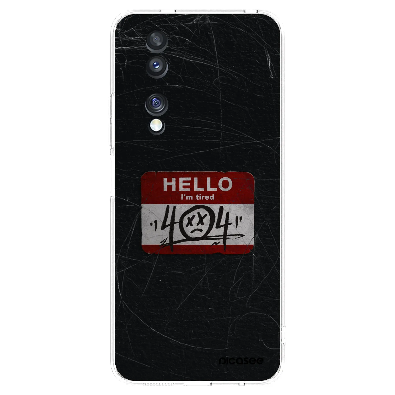 Picasee husă transparentă din silicon pentru Honor 70 - HELLO 404