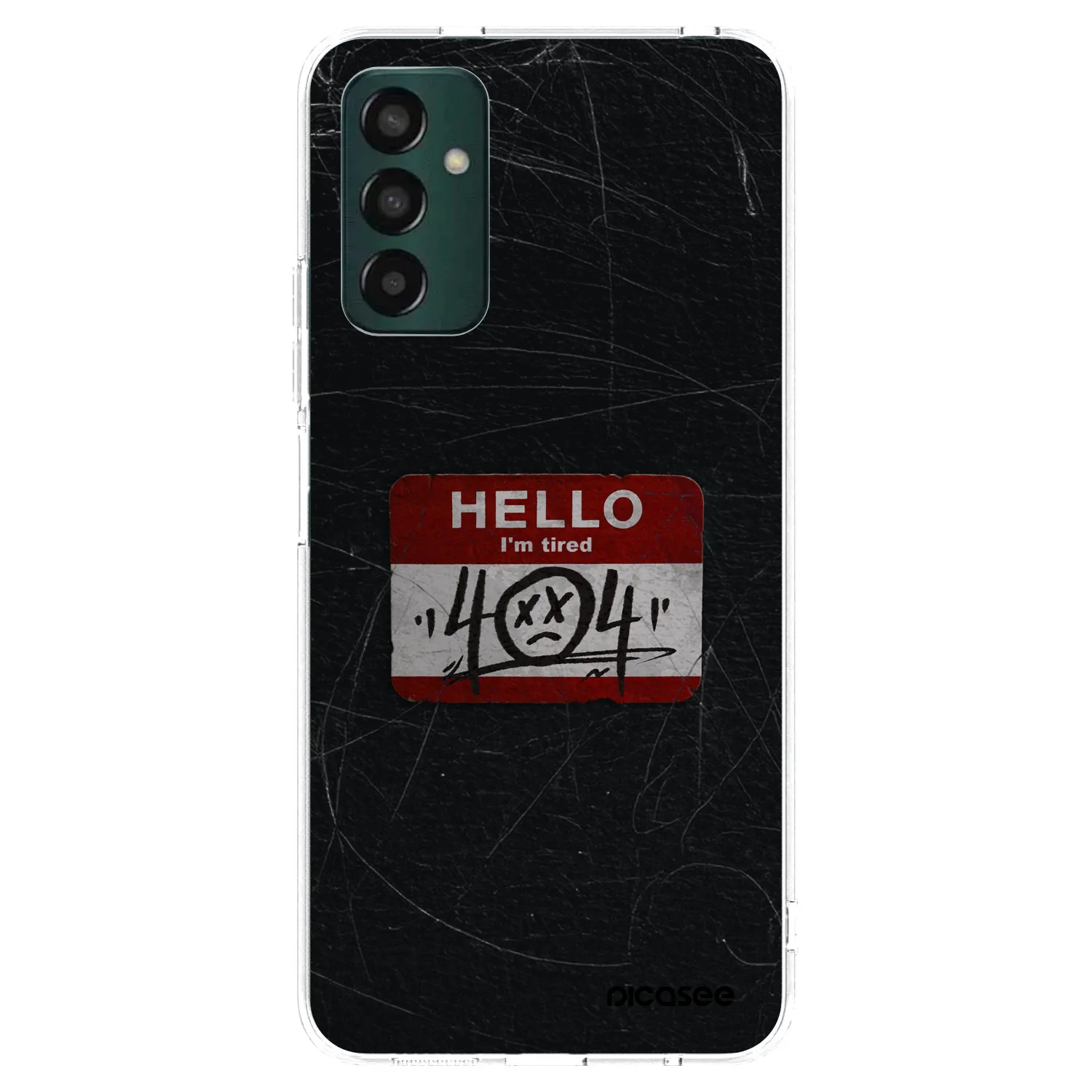 Picasee husă transparentă din silicon pentru Samsung Galaxy M23 5G - HELLO 404