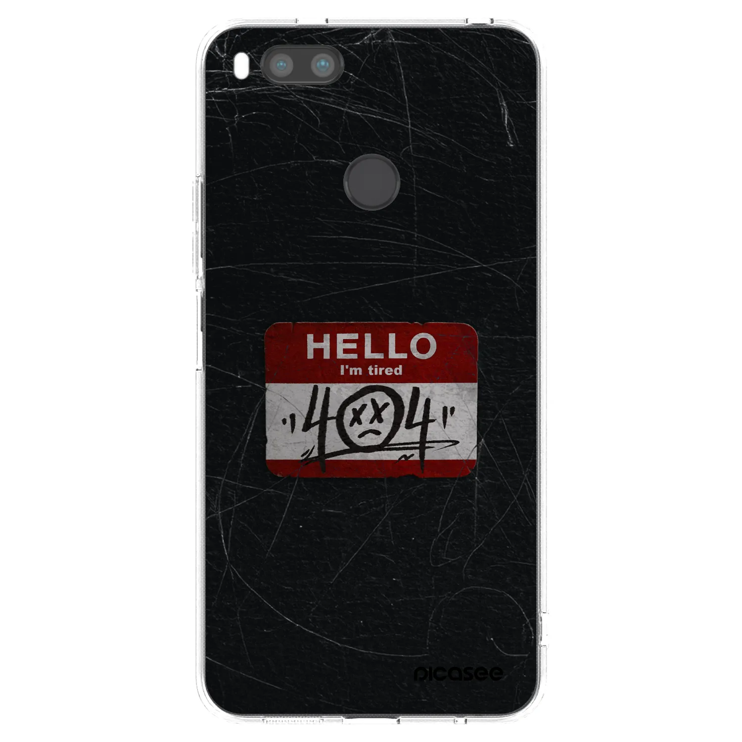 Picasee husă transparentă din silicon pentru Xiaomi Redmi A1 - HELLO 404