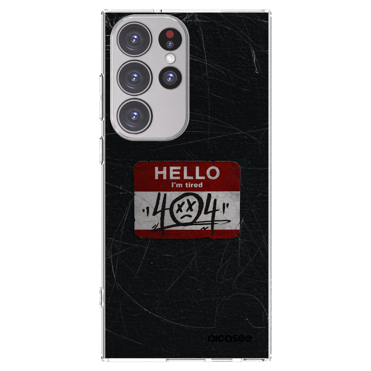 Picasee husă transparentă din silicon pentru Samsung Galaxy S23 Ultra 5G - HELLO 404