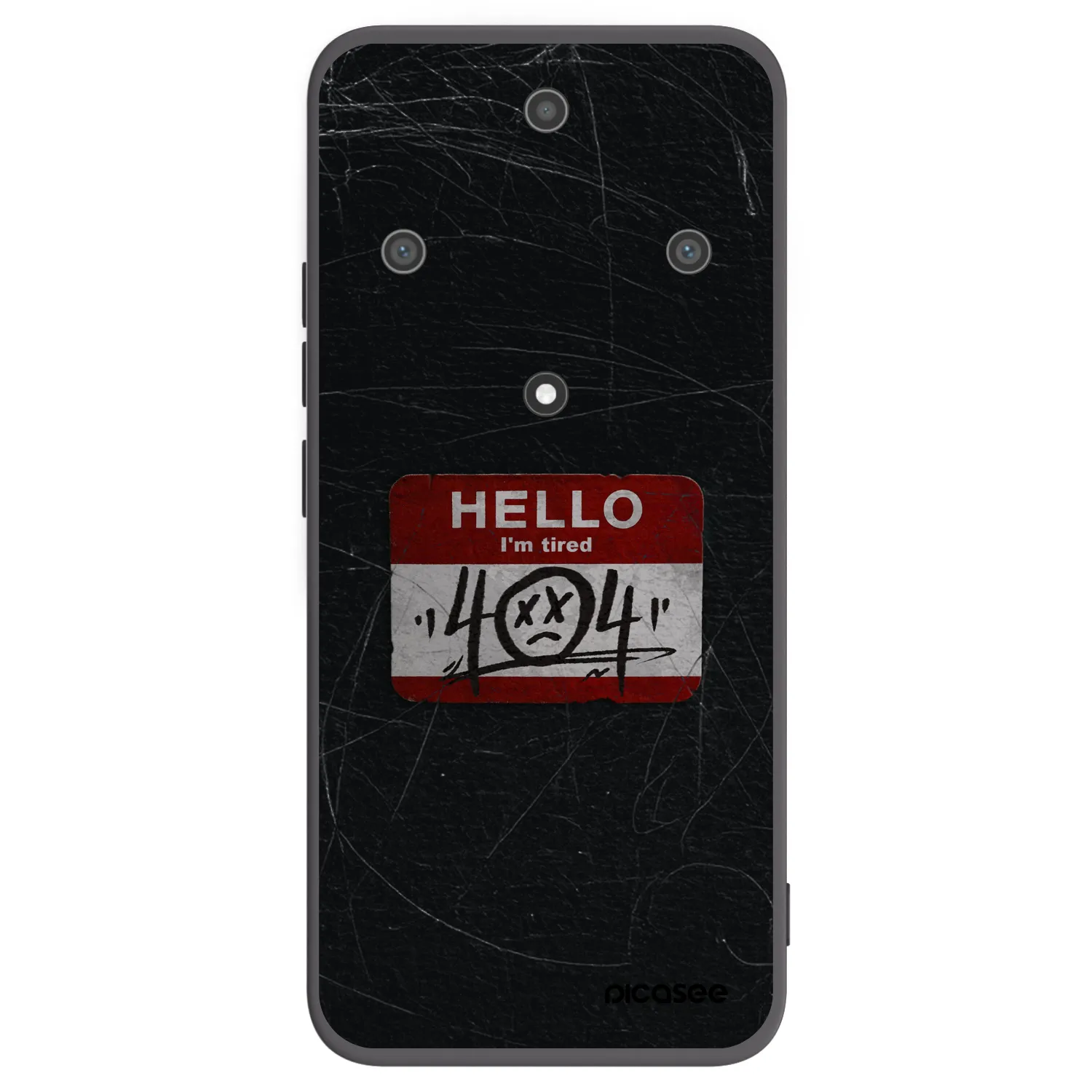 Picasee husă neagră din silicon pentru Honor Magic5 Lite 5G - HELLO 404