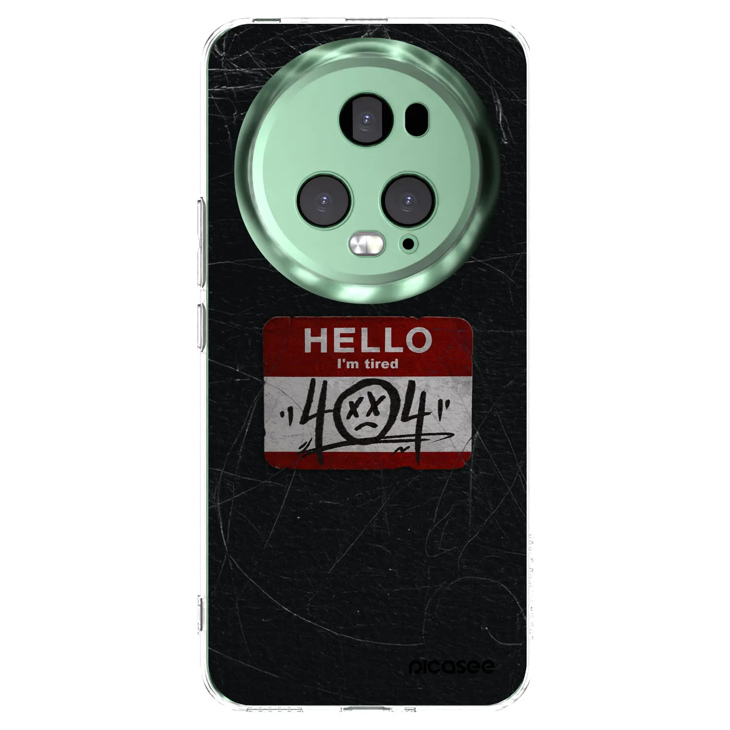 Picasee husă transparentă din silicon pentru Honor Magic5 Pro - HELLO 404