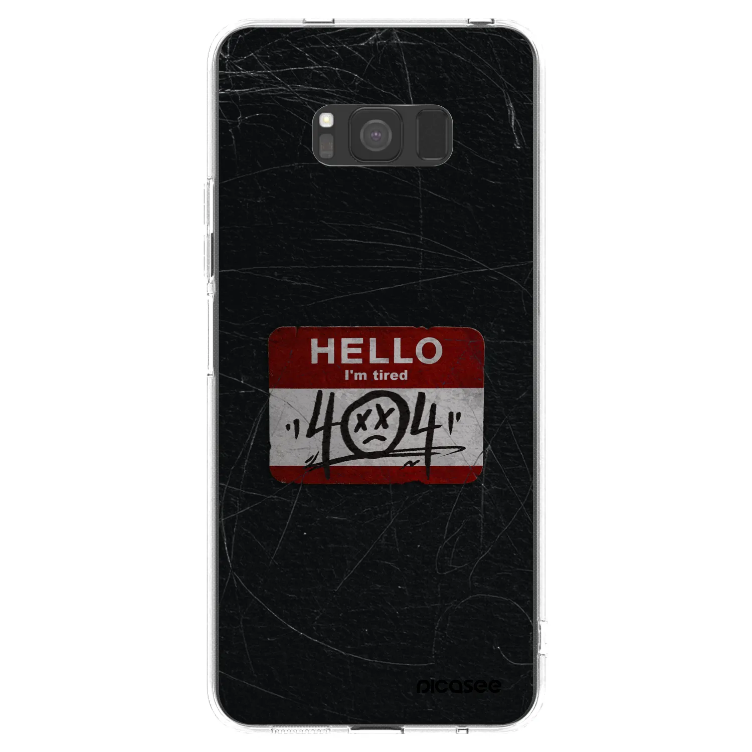 Picasee husă transparentă din silicon pentru Samsung Galaxy S8 G950F - HELLO 404
