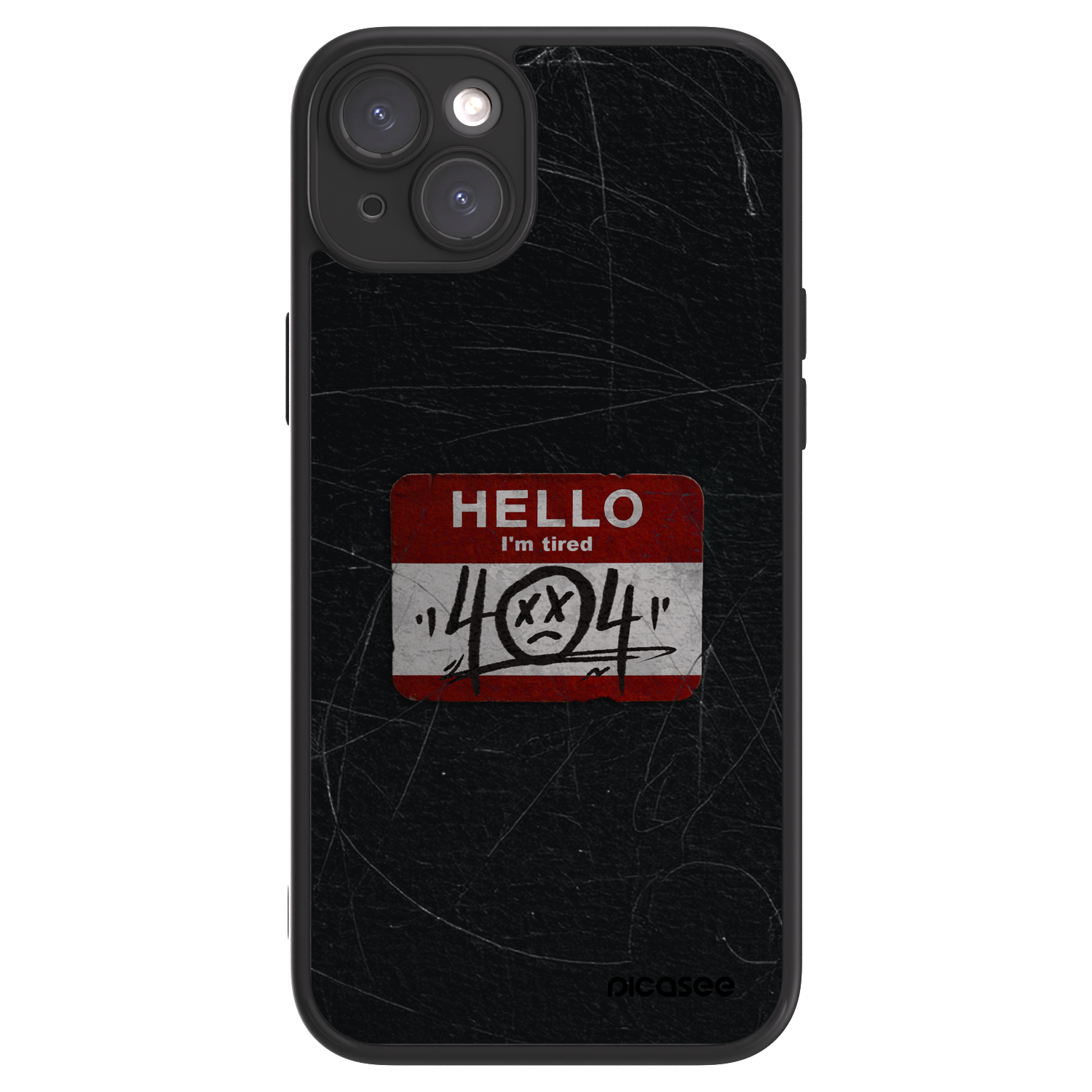 Picasee ULTIMATE CASE pentru Apple iPhone 15 Plus - HELLO 404