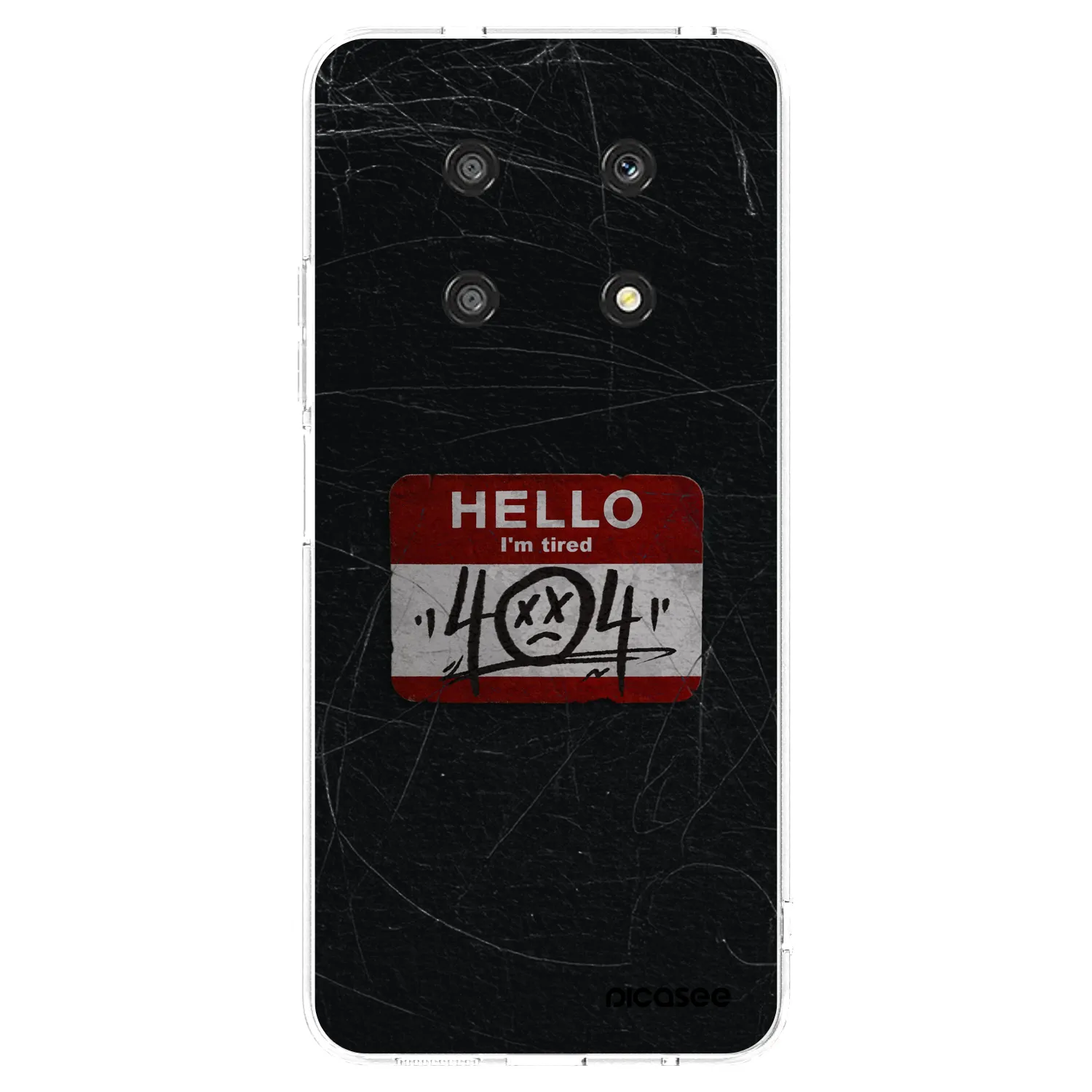 Picasee husă transparentă din silicon pentru Honor Magic4 Lite 5G - HELLO 404
