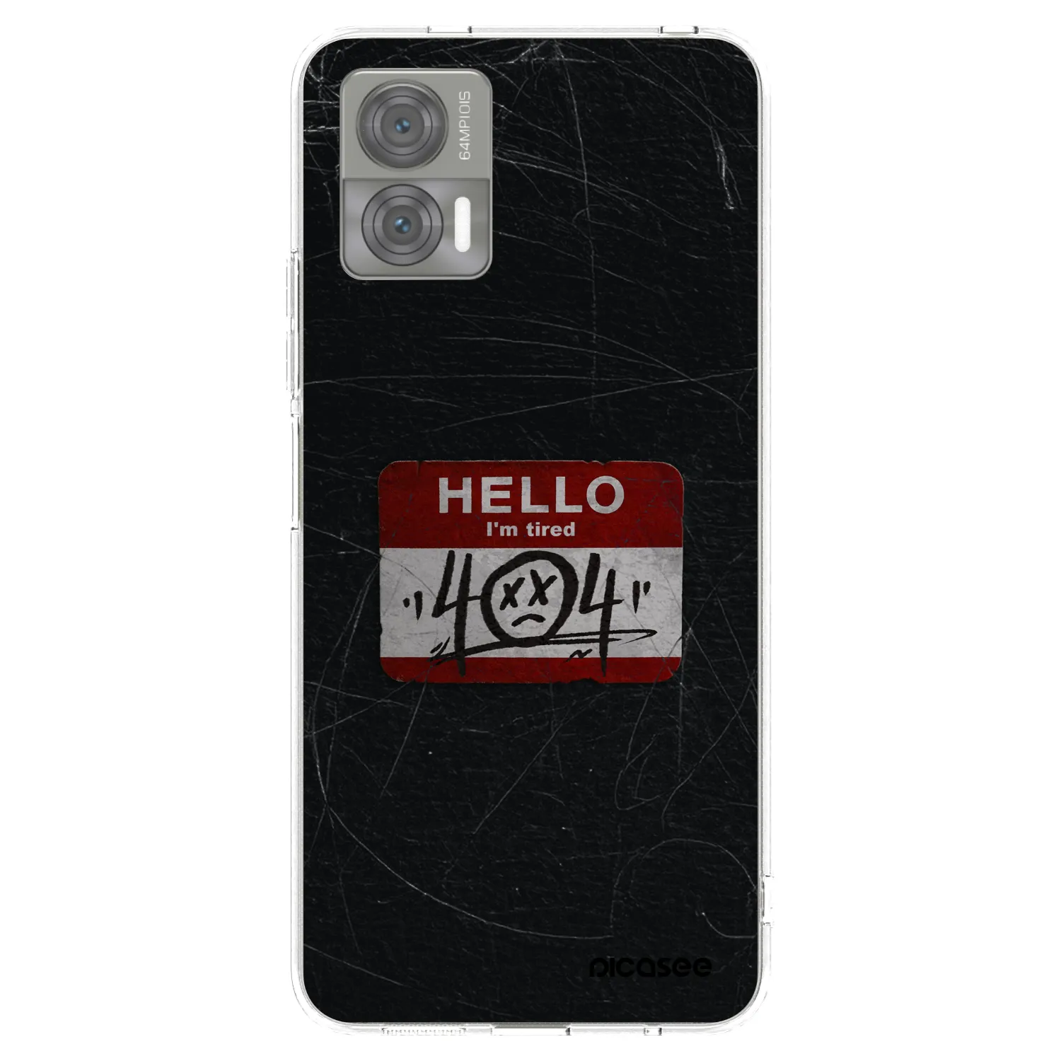 Picasee husă transparentă din silicon pentru Motorola Edge 30 Neo - HELLO 404