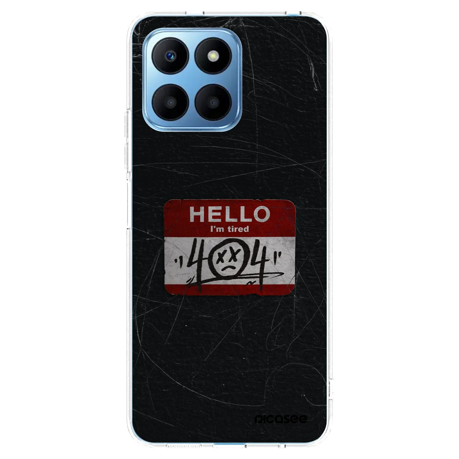 Picasee husă transparentă din silicon pentru Honor 70 Lite - HELLO 404