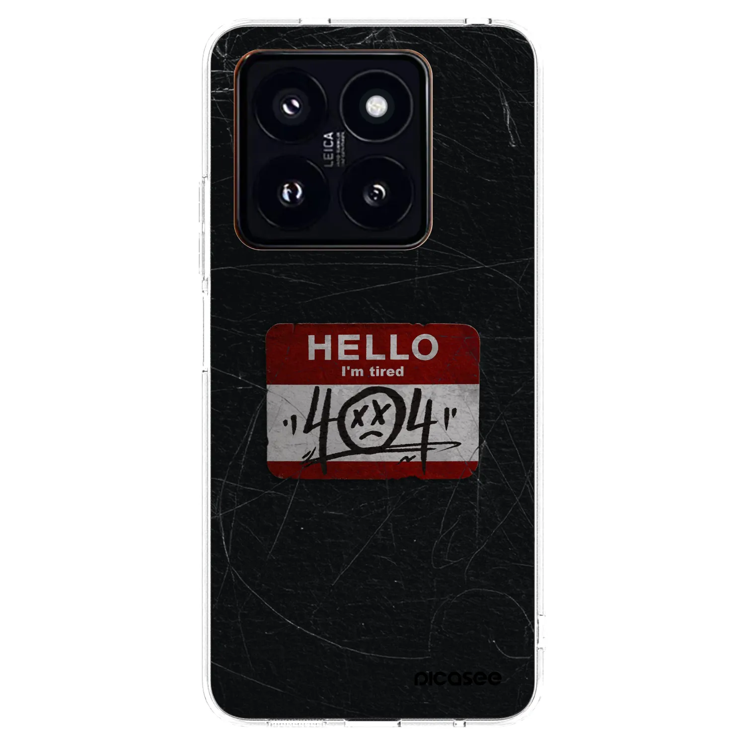 Picasee husă transparentă din silicon pentru Xiaomi 14 Pro - HELLO 404