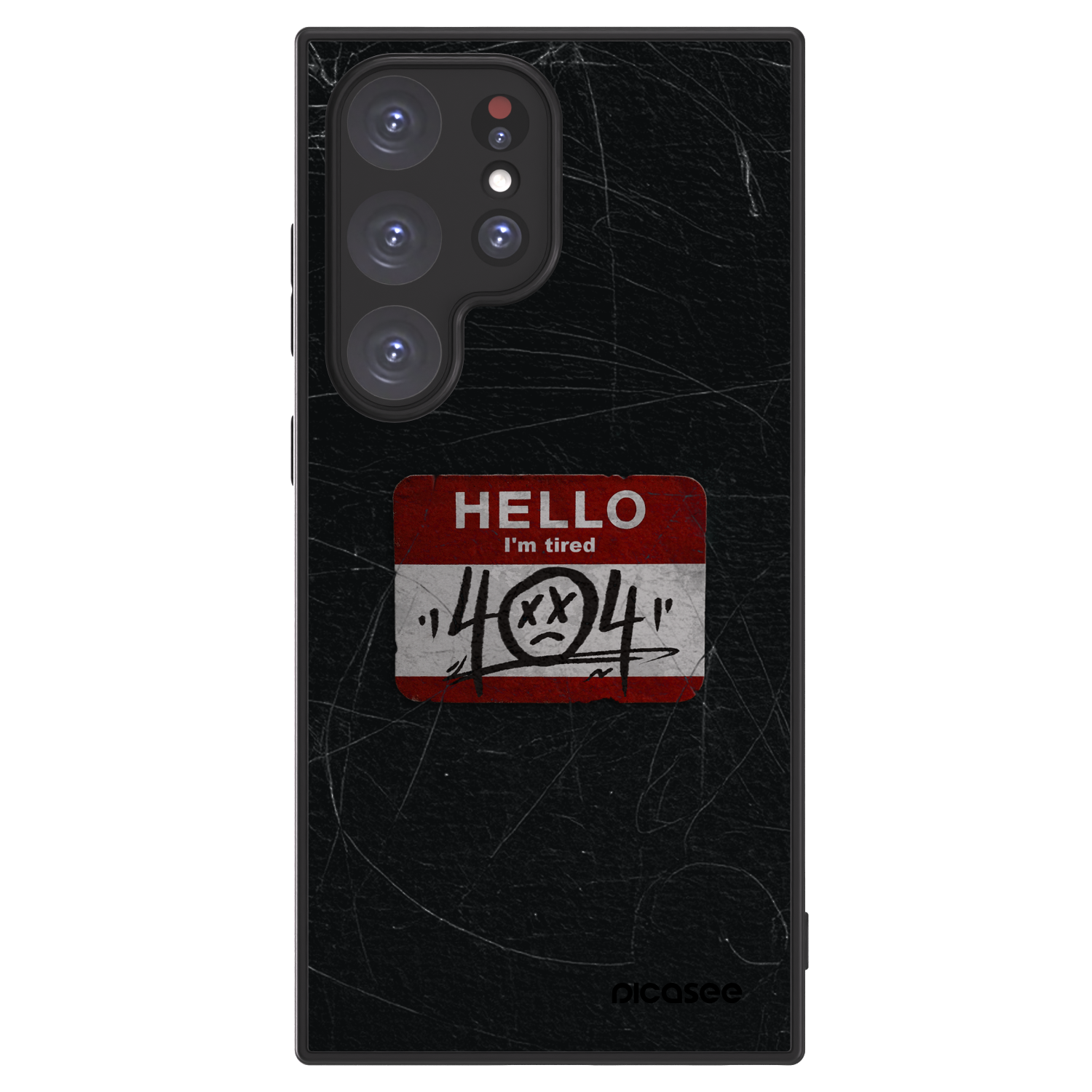 Picasee ULTIMATE CASE pentru Samsung Galaxy S24 Ultra S928B 5G - HELLO 404
