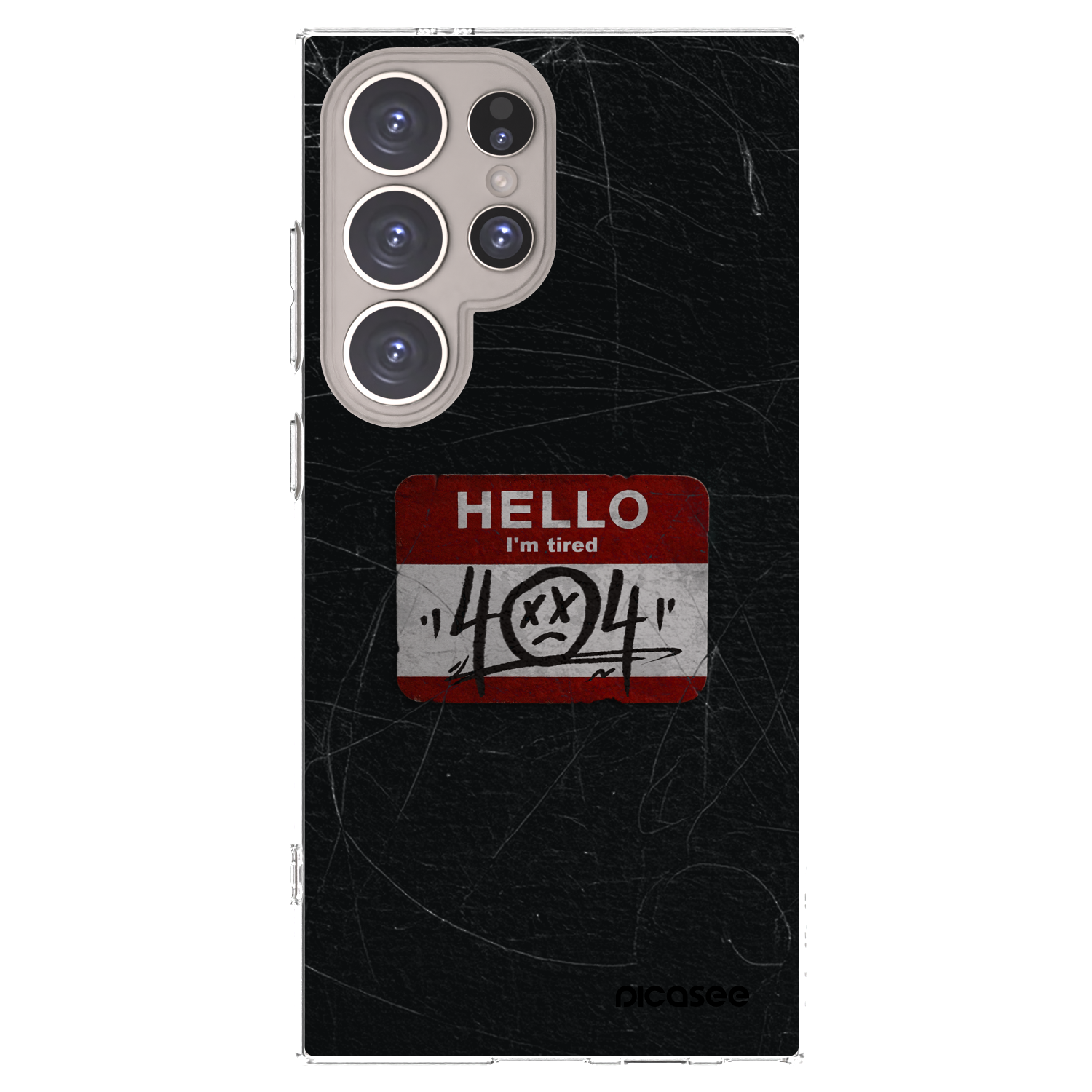 Picasee husă transparentă din silicon pentru Samsung Galaxy S24 Ultra S928B 5G - HELLO 404