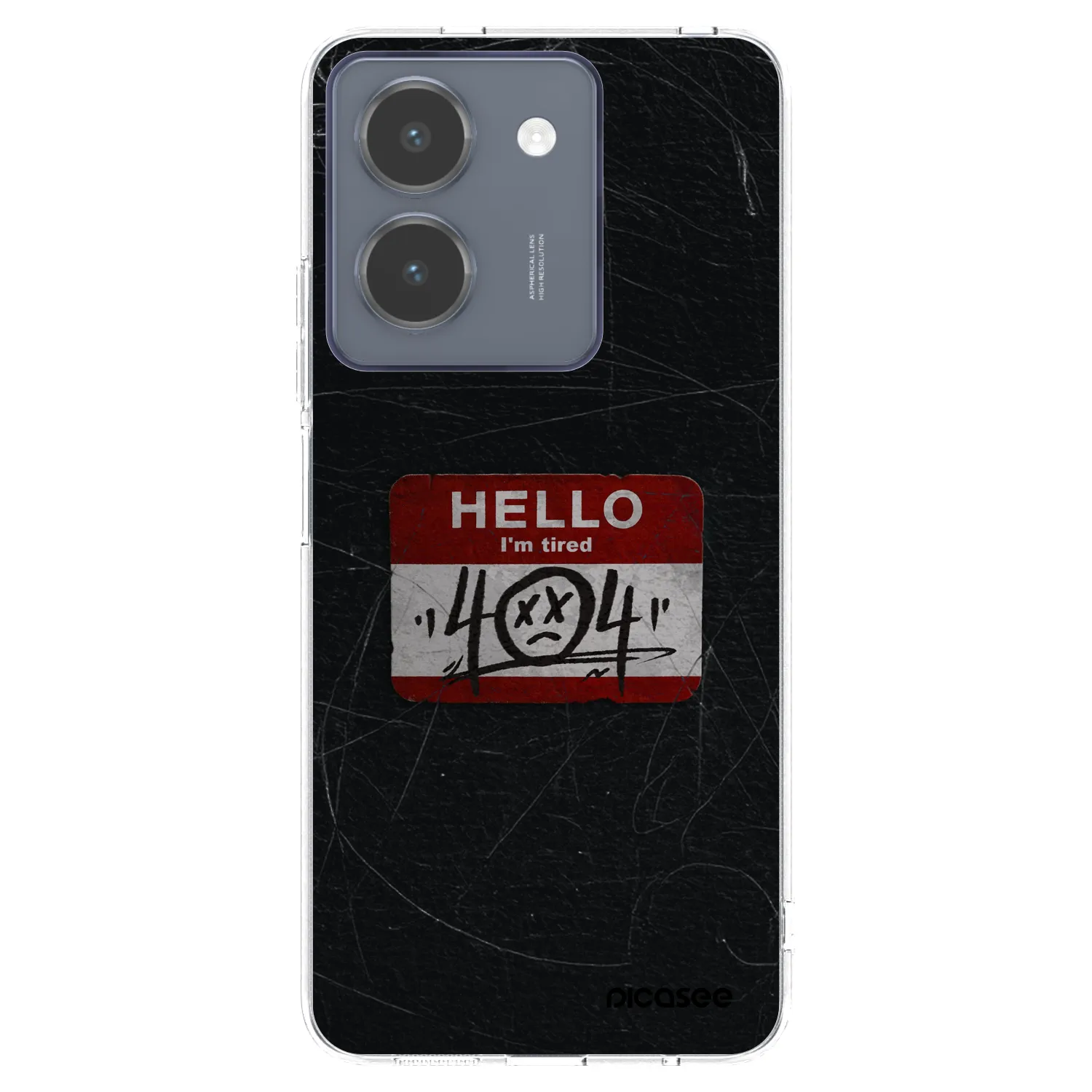 Picasee husă transparentă din silicon pentru Vivo Y36 4G - HELLO 404
