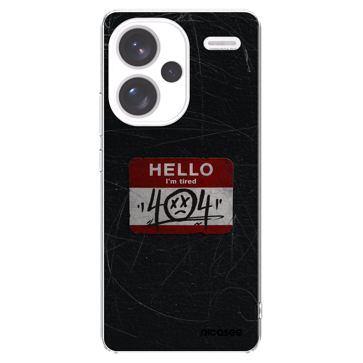 Picasee husă transparentă din silicon pentru Xiaomi Redmi Note 13 Pro+ 5G - HELLO 404