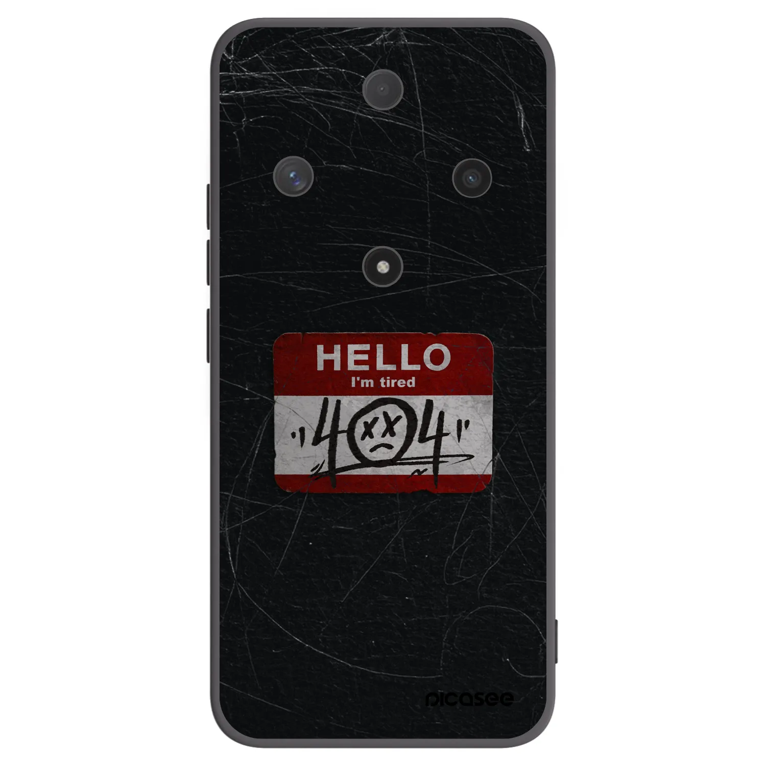 Picasee husă neagră din silicon pentru Honor Magic6 Lite 5G - HELLO 404