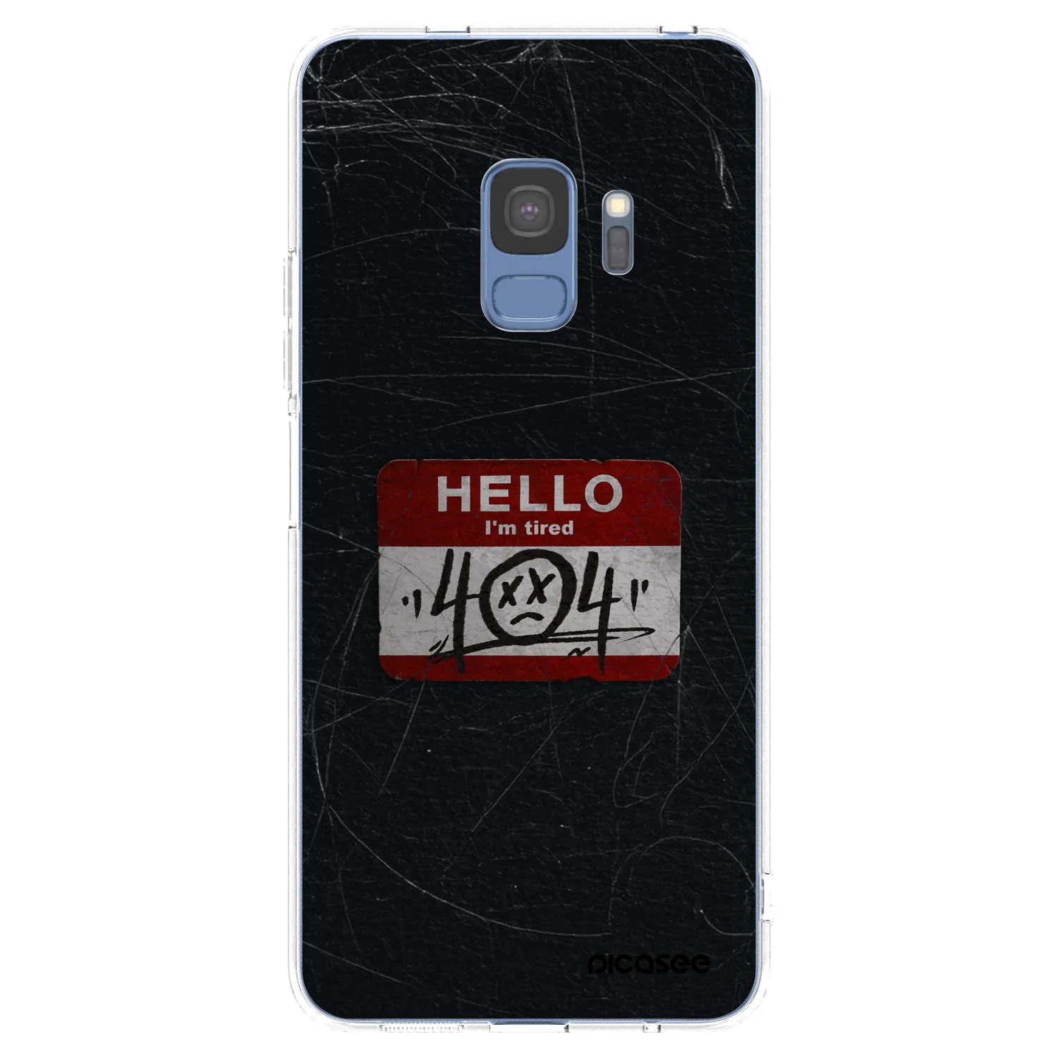 Picasee husă transparentă din silicon pentru Samsung Galaxy S9 G960F - HELLO 404