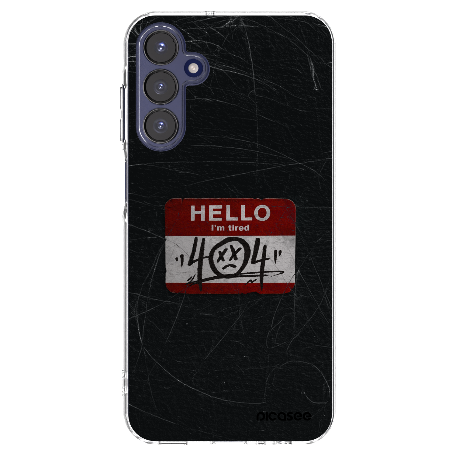 Picasee husă transparentă din silicon pentru Samsung Galaxy A15 A155F 4G - HELLO 404