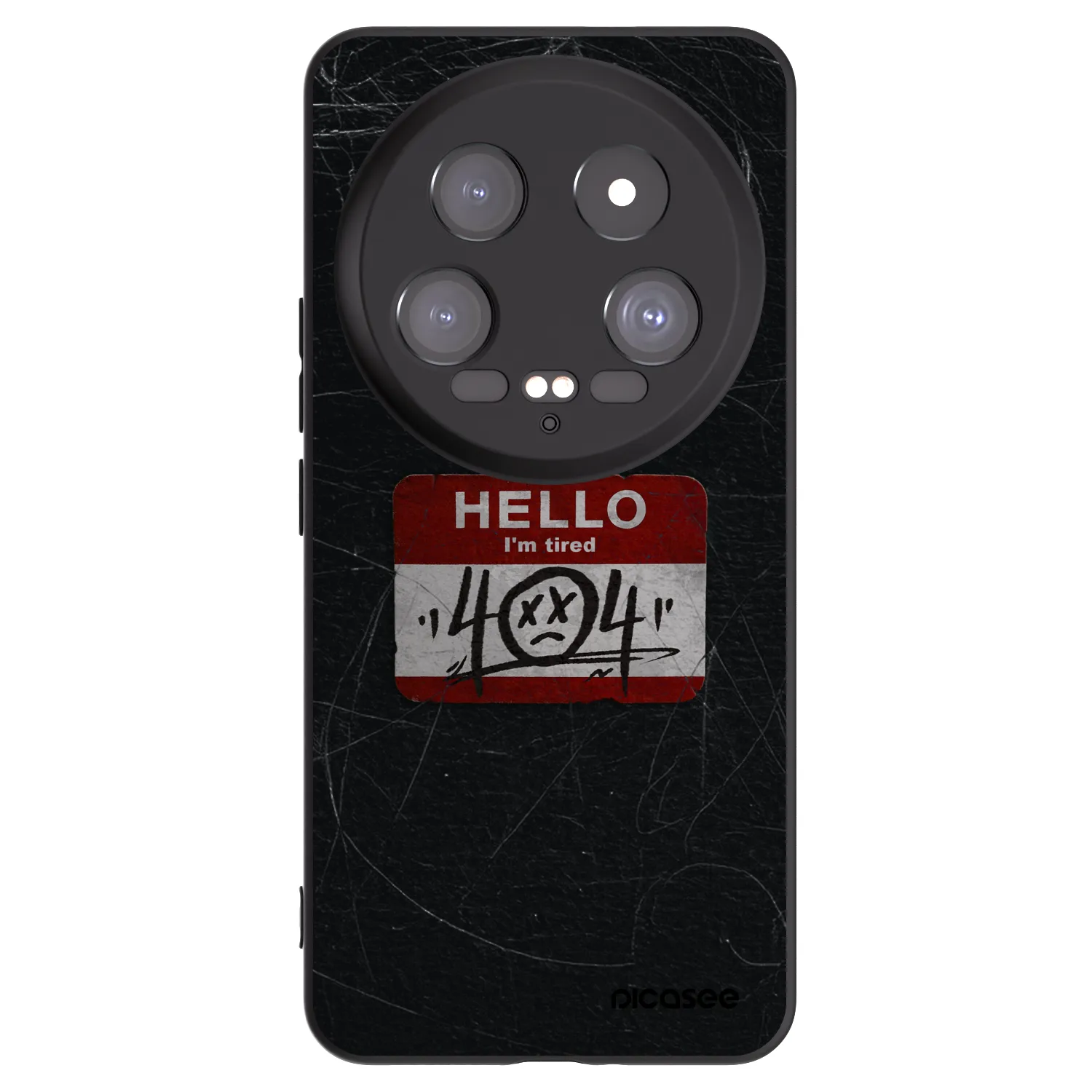 Picasee husă neagră din silicon pentru Xiaomi 14 Ultra - HELLO 404