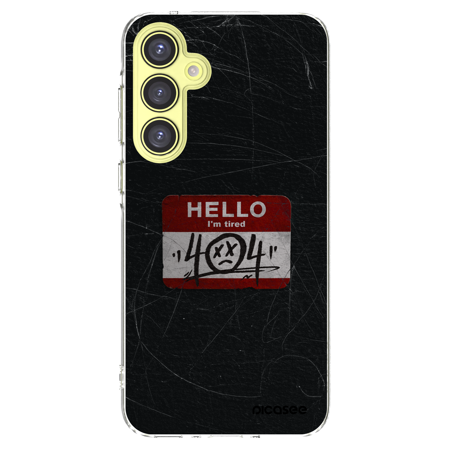 Picasee husă transparentă din silicon pentru Samsung Galaxy A35 5G A356B - HELLO 404