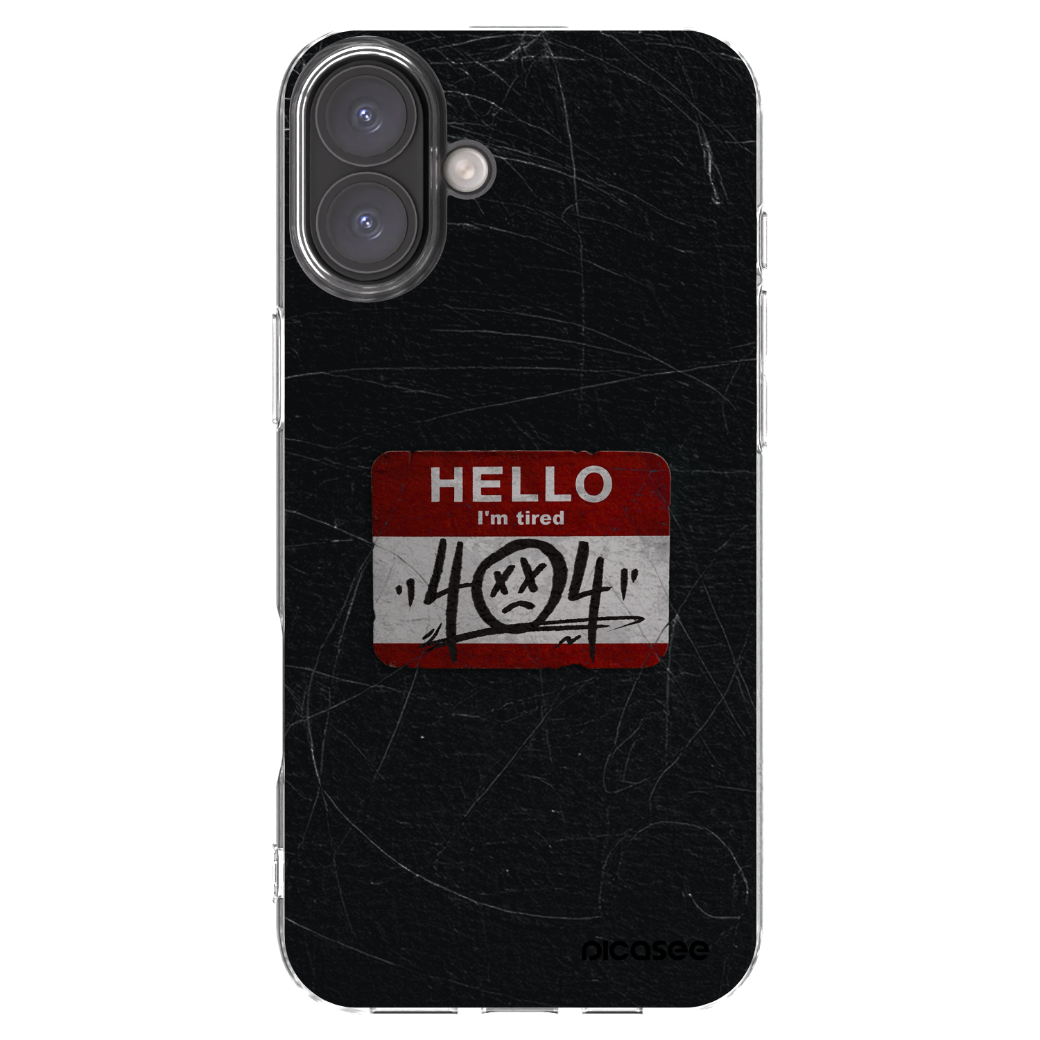 Picasee husă transparentă din silicon pentru Apple iPhone 16 Plus - HELLO 404