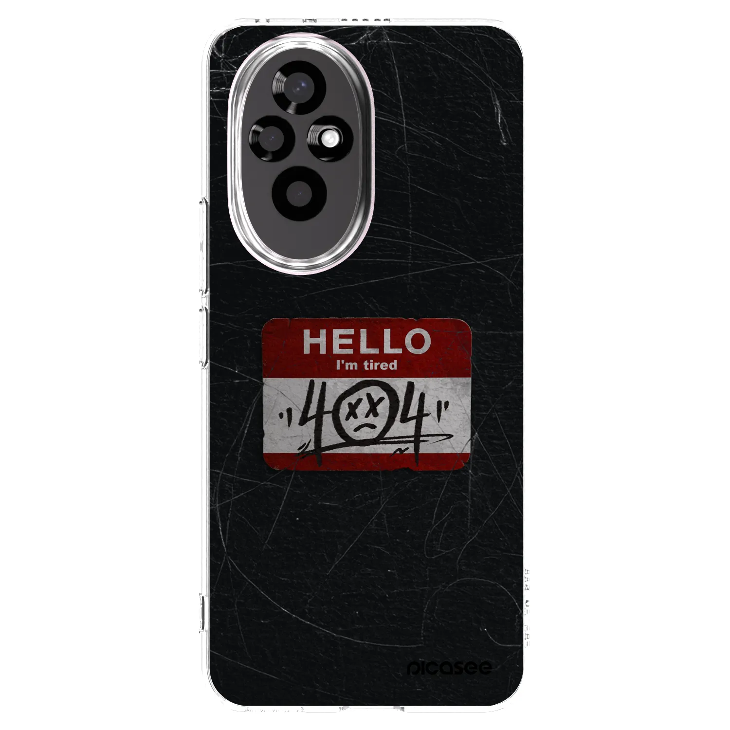 Picasee husă transparentă din silicon pentru Honor 200 Pro 5G - HELLO 404